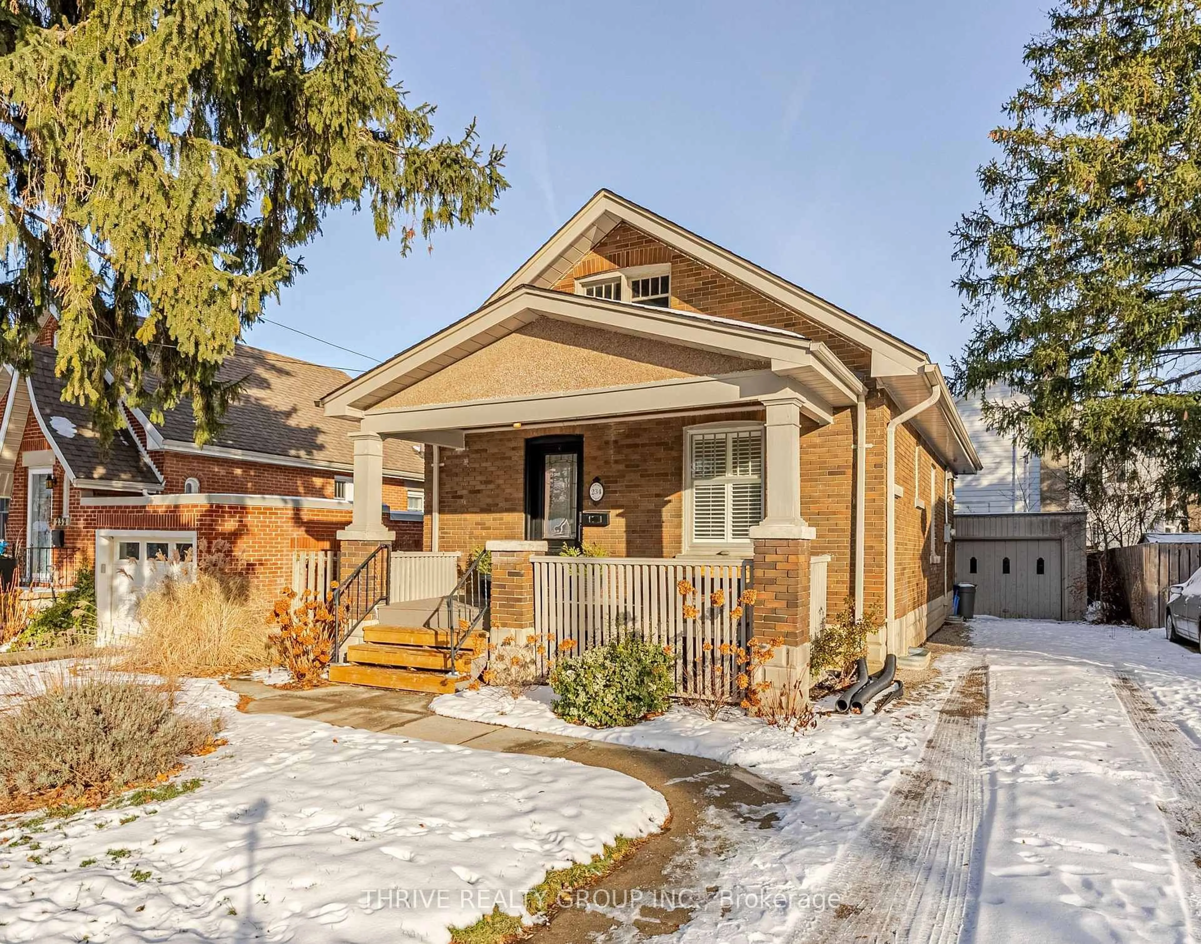Home with brick exterior material, street for 234 Edward St, London South Ontario N6C 3J4
