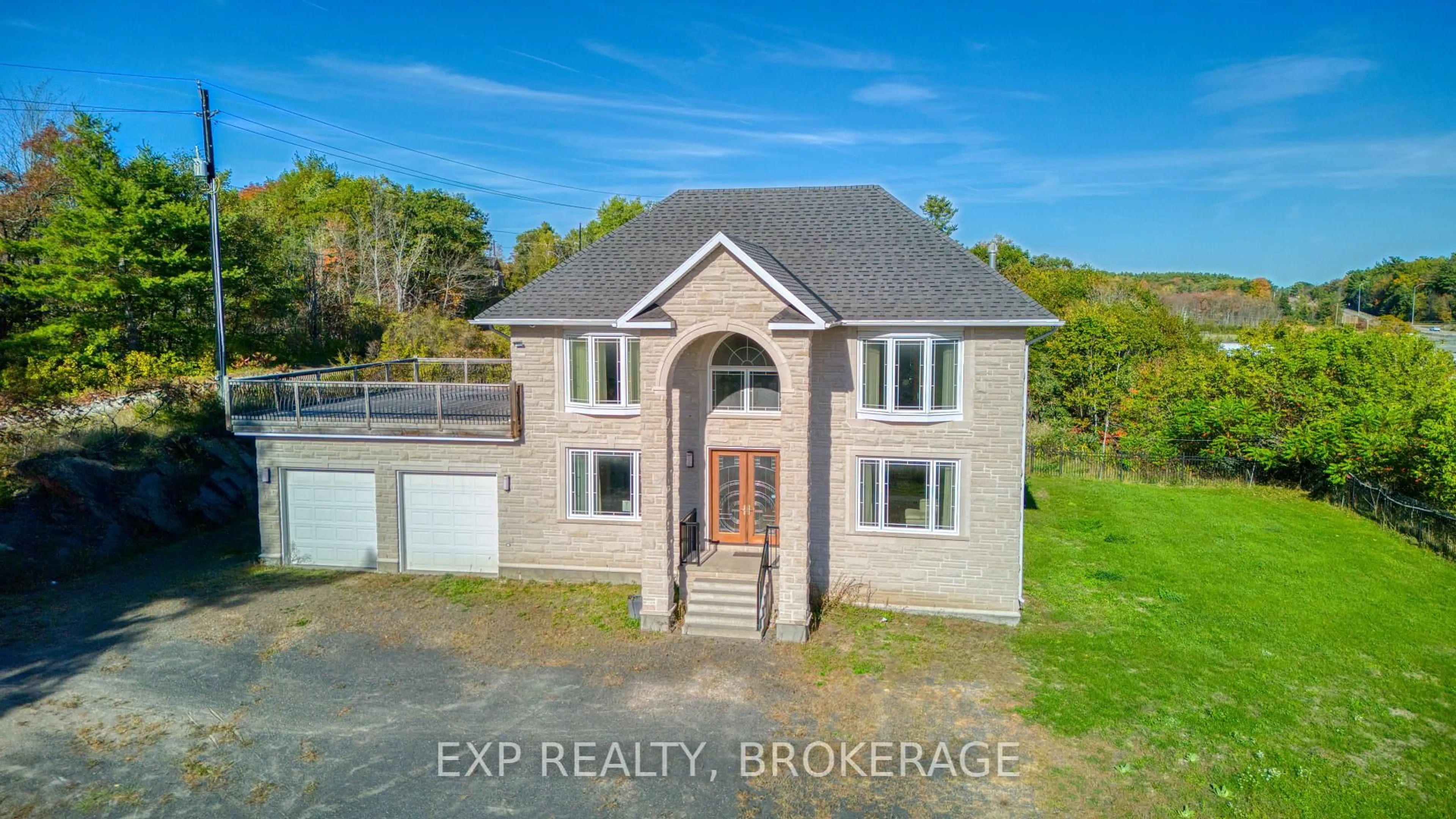 A pic from outside/outdoor area/front of a property/back of a property/a pic from drone, building for 6 Oliver Rd, Kaladar Ontario K0H 1Z0