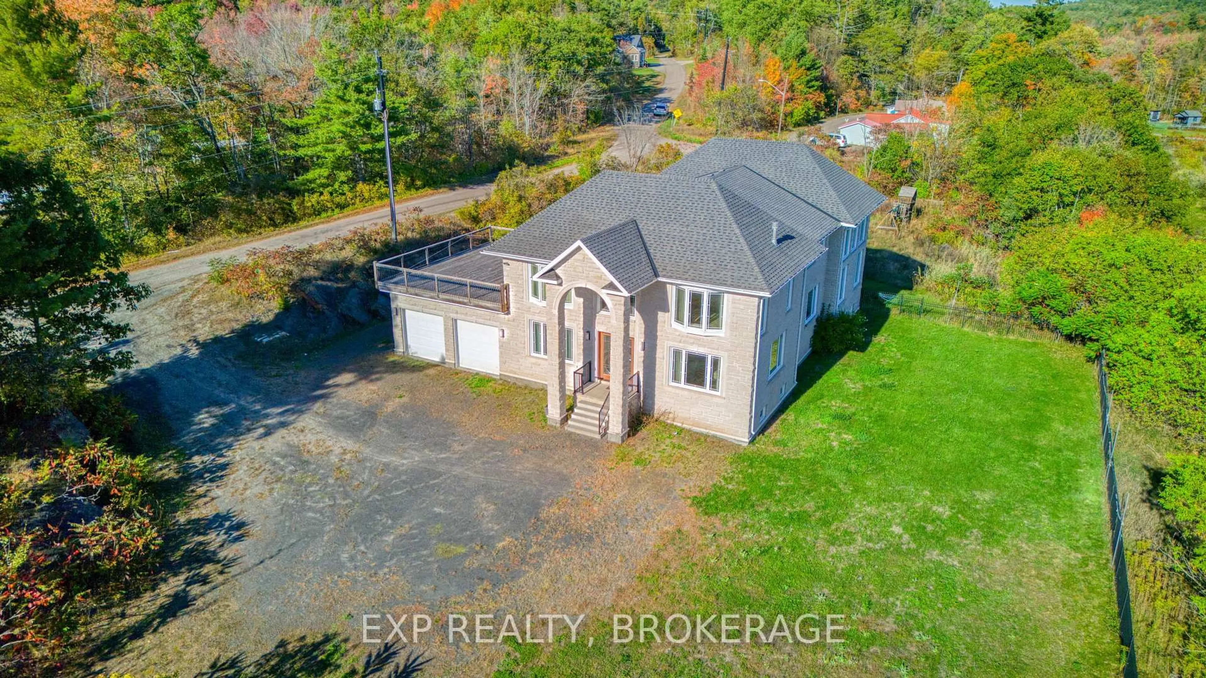 A pic from outside/outdoor area/front of a property/back of a property/a pic from drone, building for 6 Oliver Rd, Kaladar Ontario K0H 1Z0