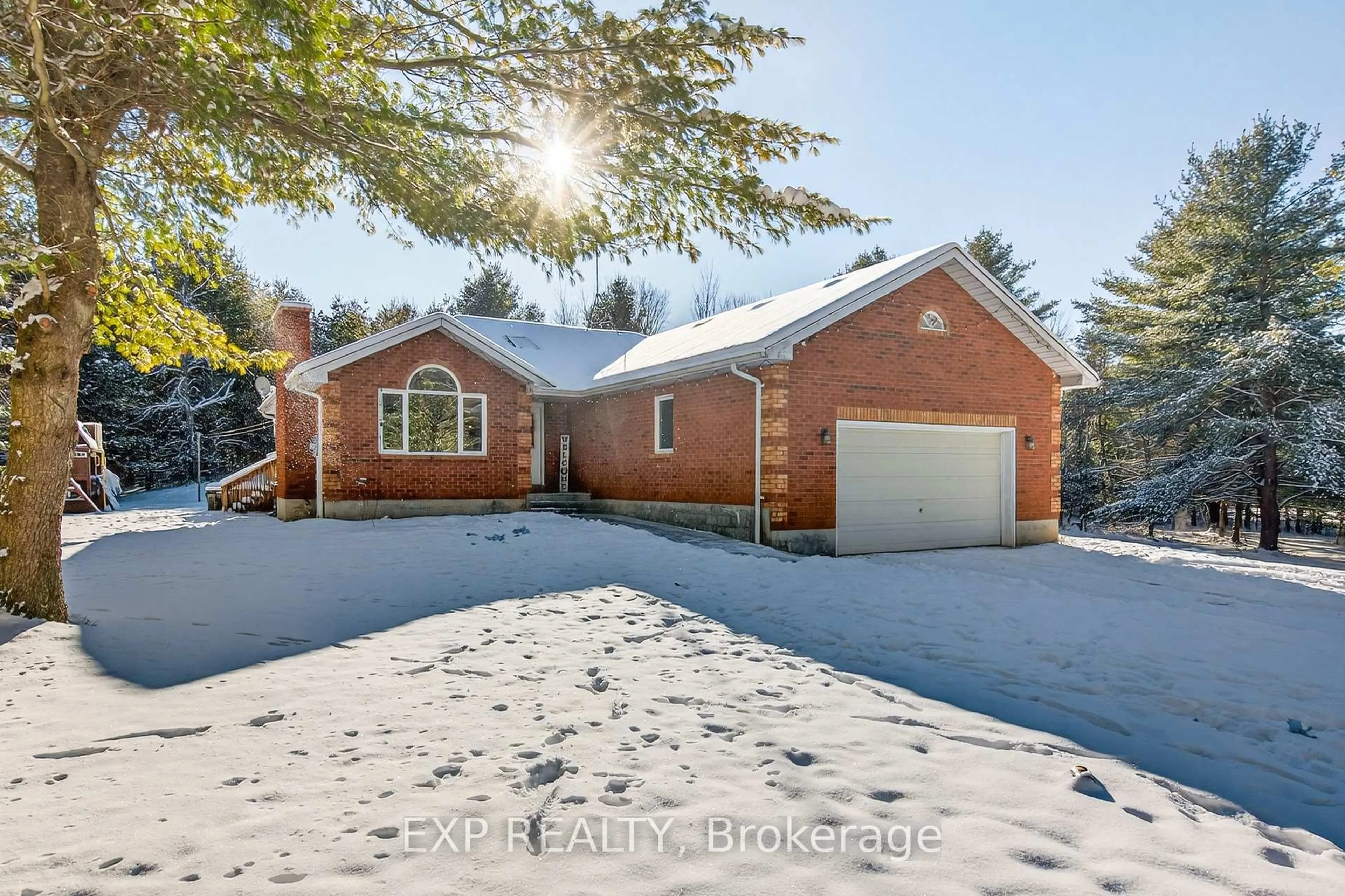 Home with brick exterior material, street for 1176 County Rd 14 Rd, Kaladar Ontario K0K 1Z0