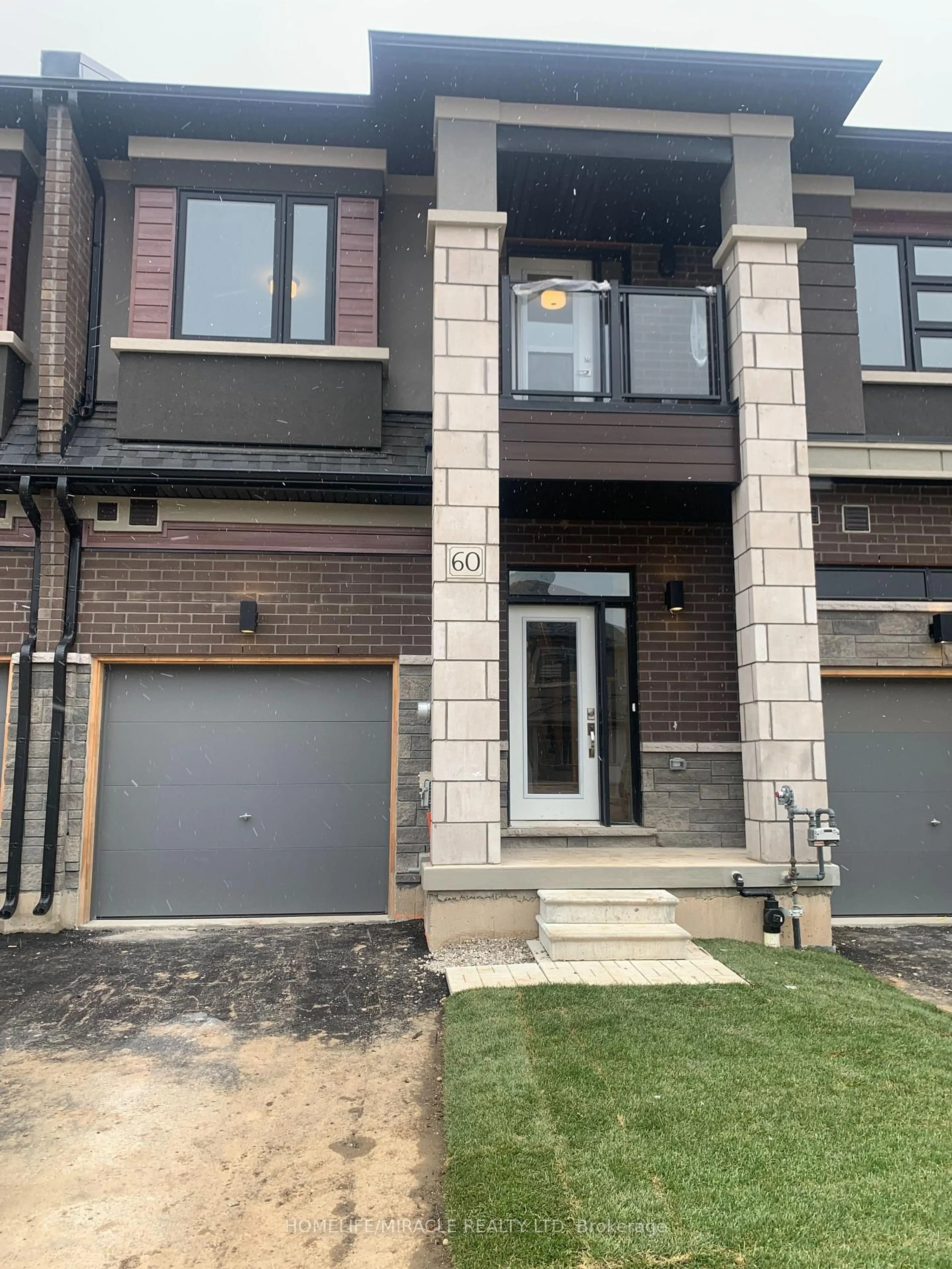 Home with brick exterior material, street for 60 Mckernan Ave, Brantford Ontario N3V 0C2