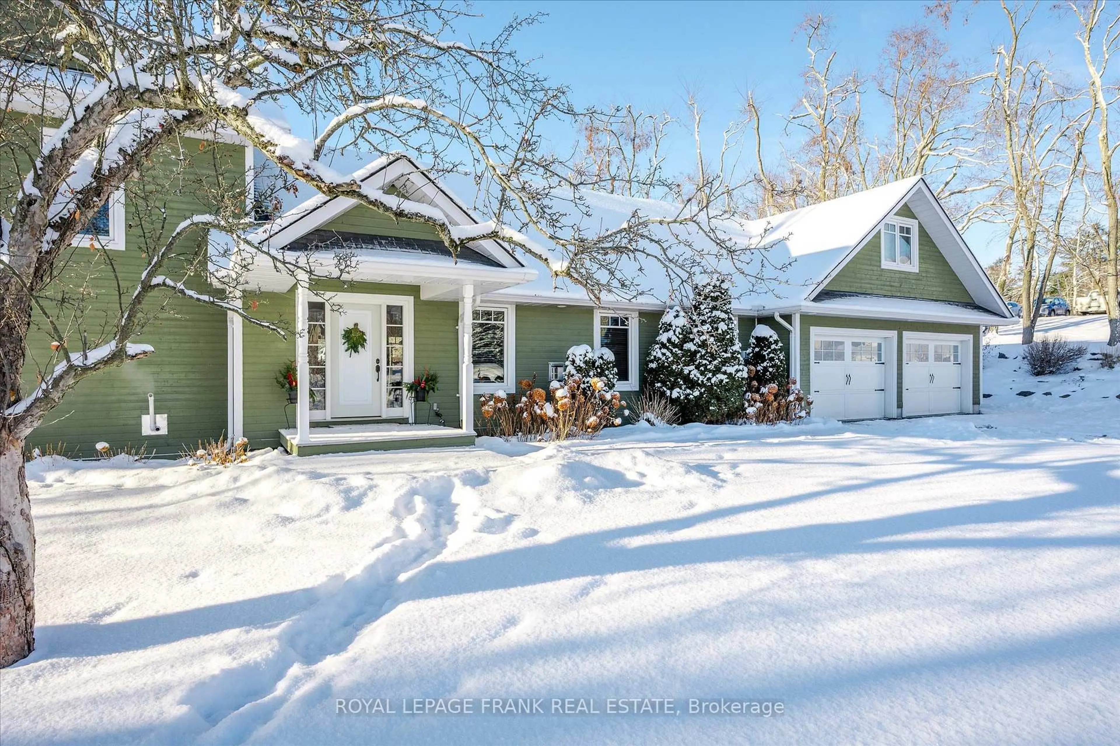 Home with vinyl exterior material, street for 1898 Lakehurst Rd, Trent Lakes Ontario K0L 1J0