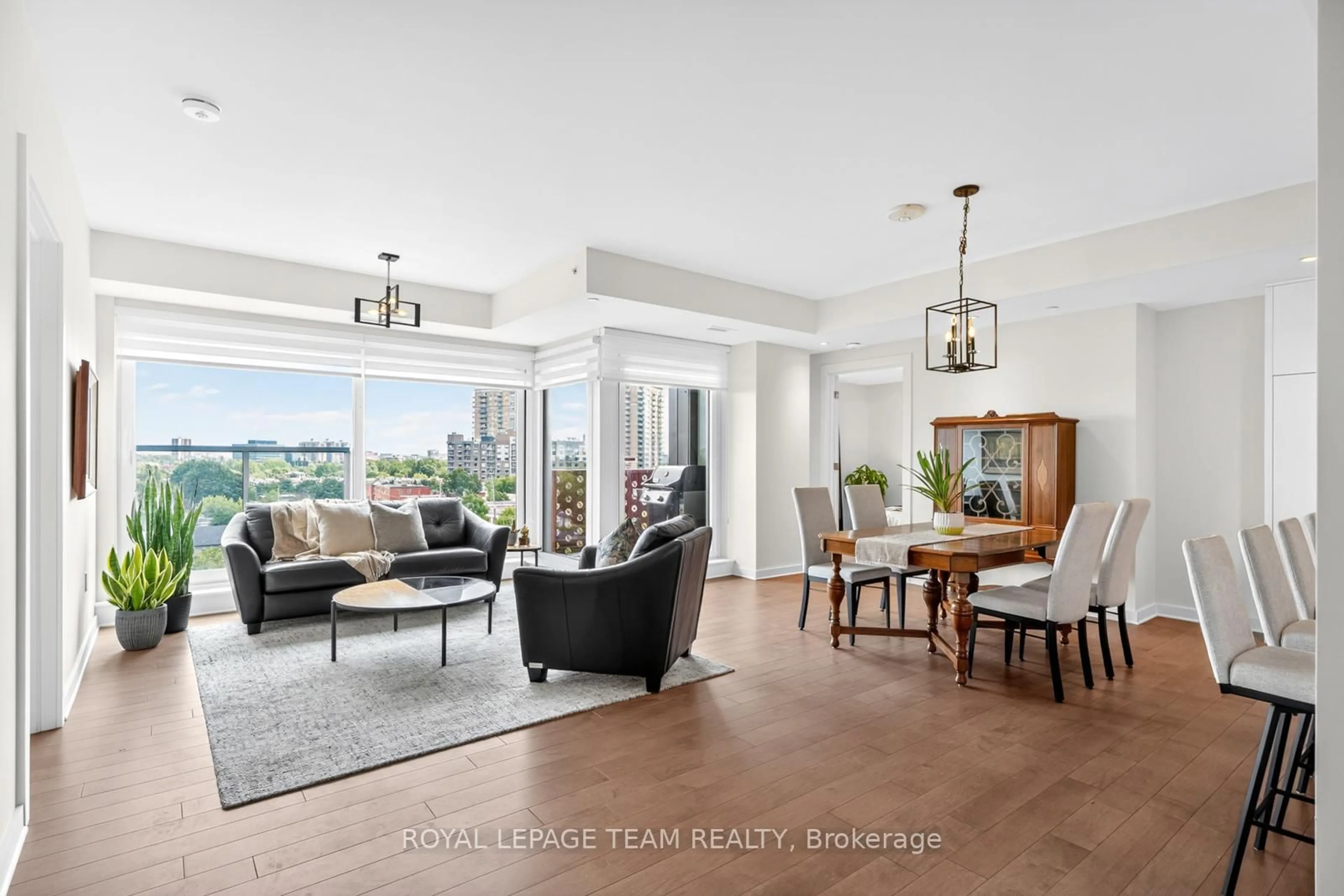 Living room with furniture, unknown for 135 Barrette St #608, Ottawa Ontario K1L 7Z9