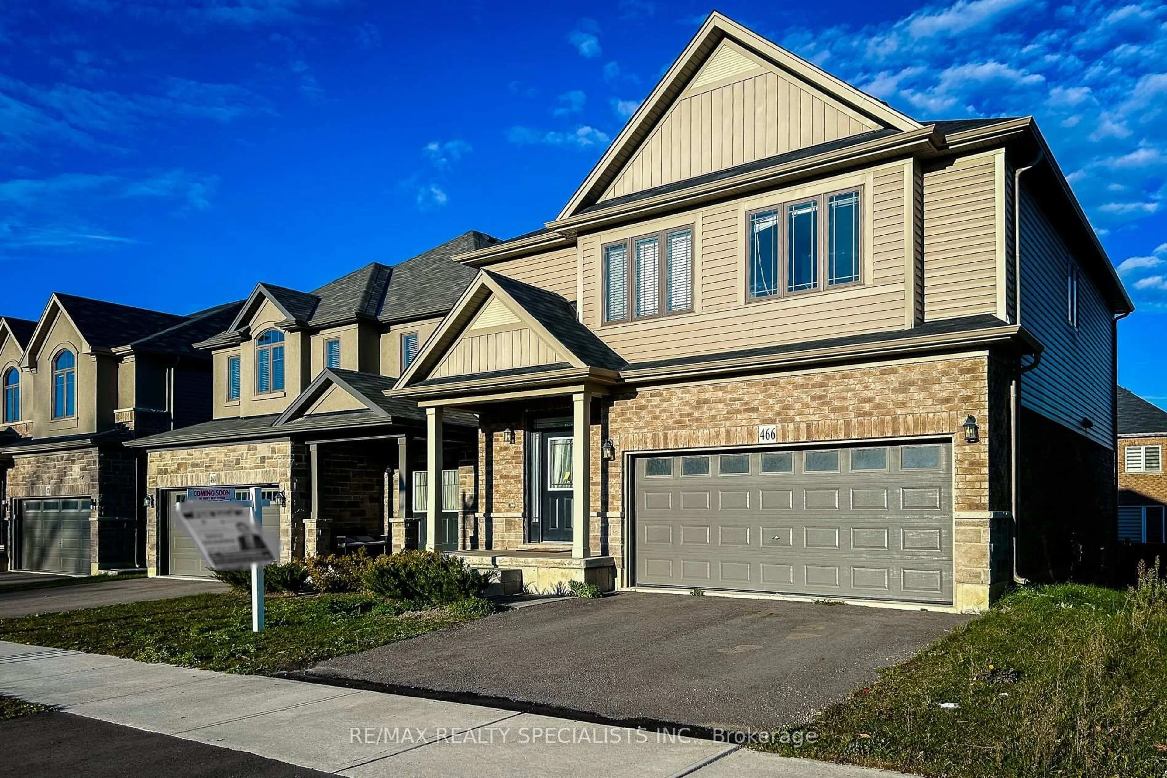 Home with brick exterior material, street for 466 Blackburn Dr, Brantford Ontario N3T 0T1