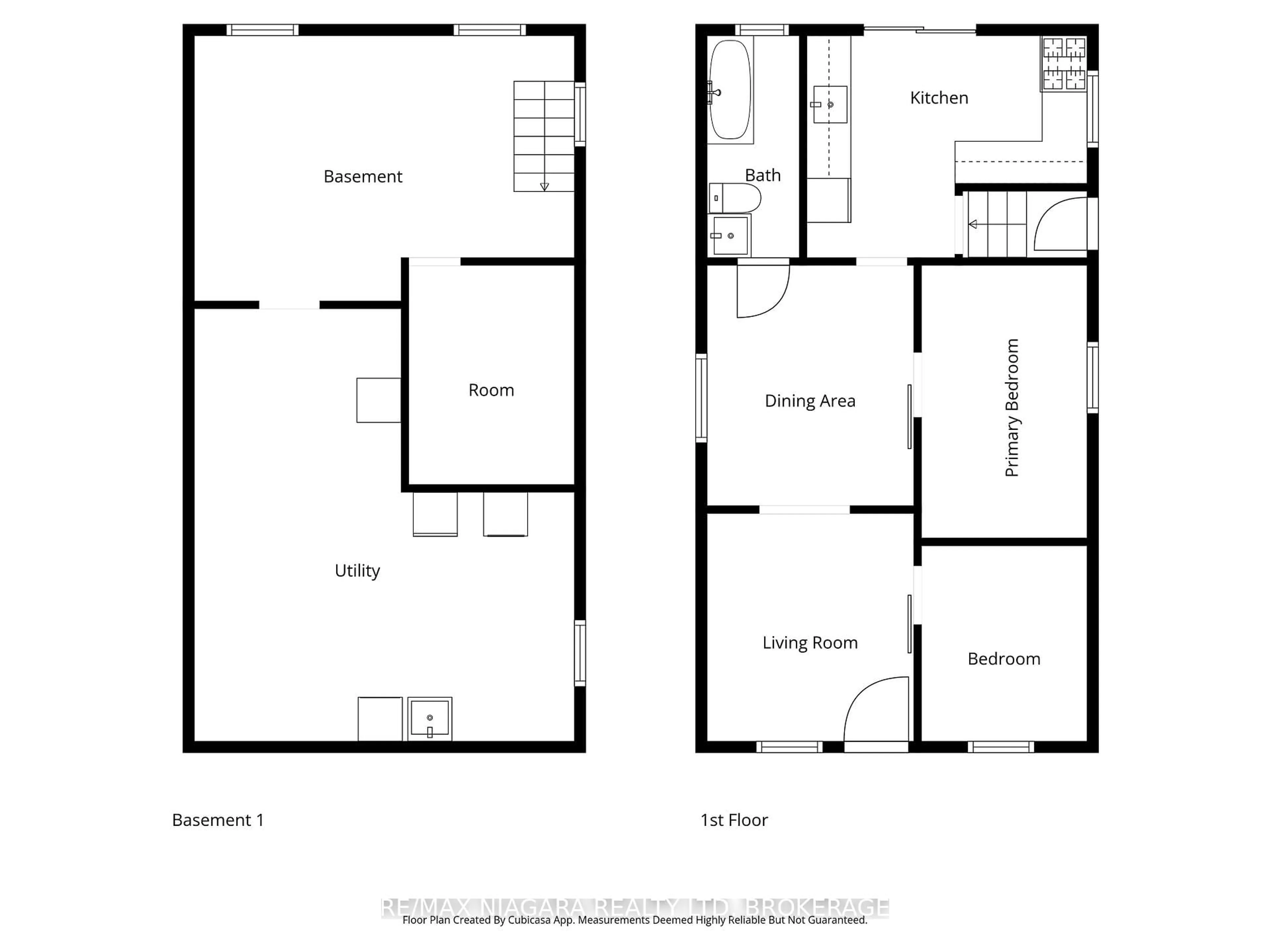 Floor plan for 110 McAlpine Ave, Welland Ontario L3B 1T6