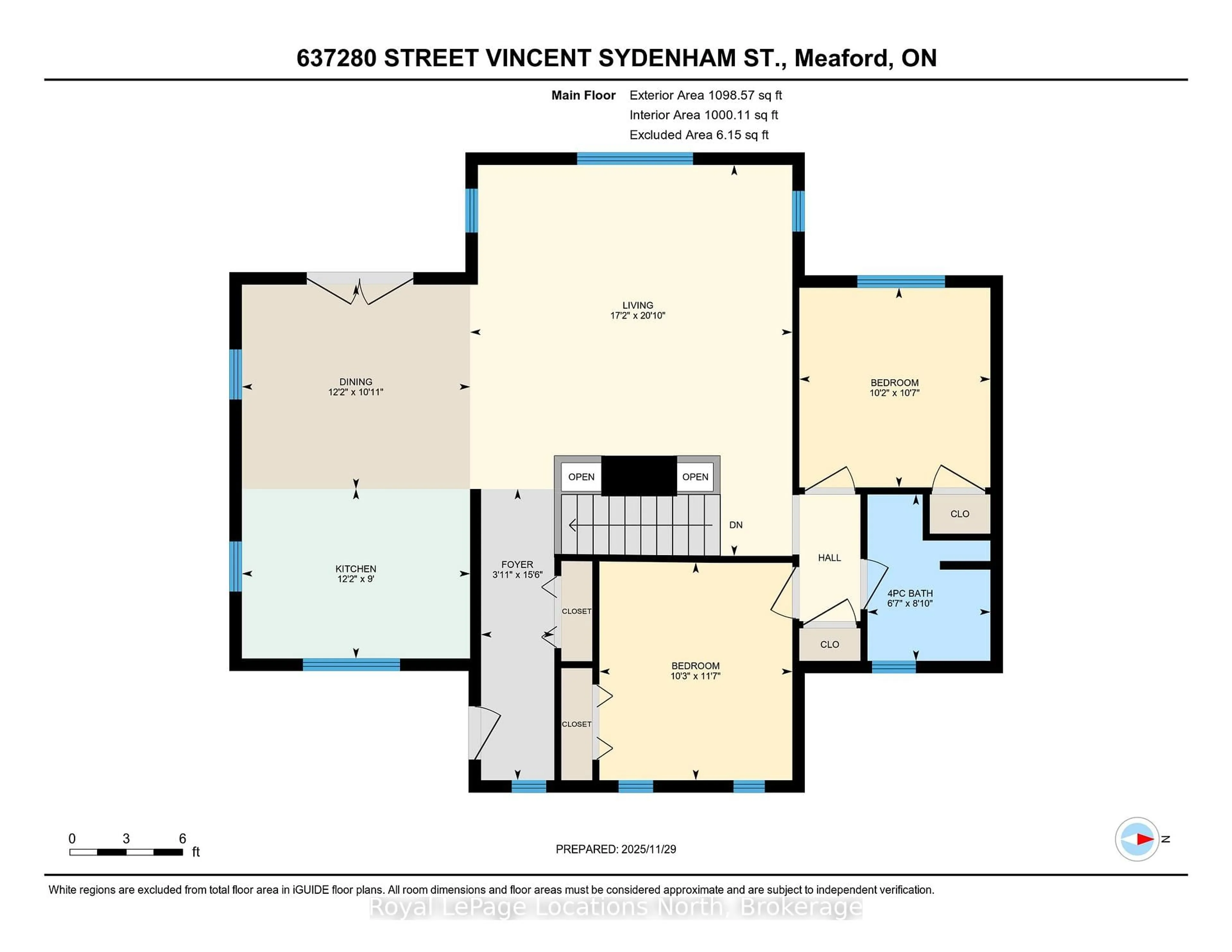 Floor plan for 637280 St Vincent-Sydenham Townline, Meaford Ontario N4L 1W5
