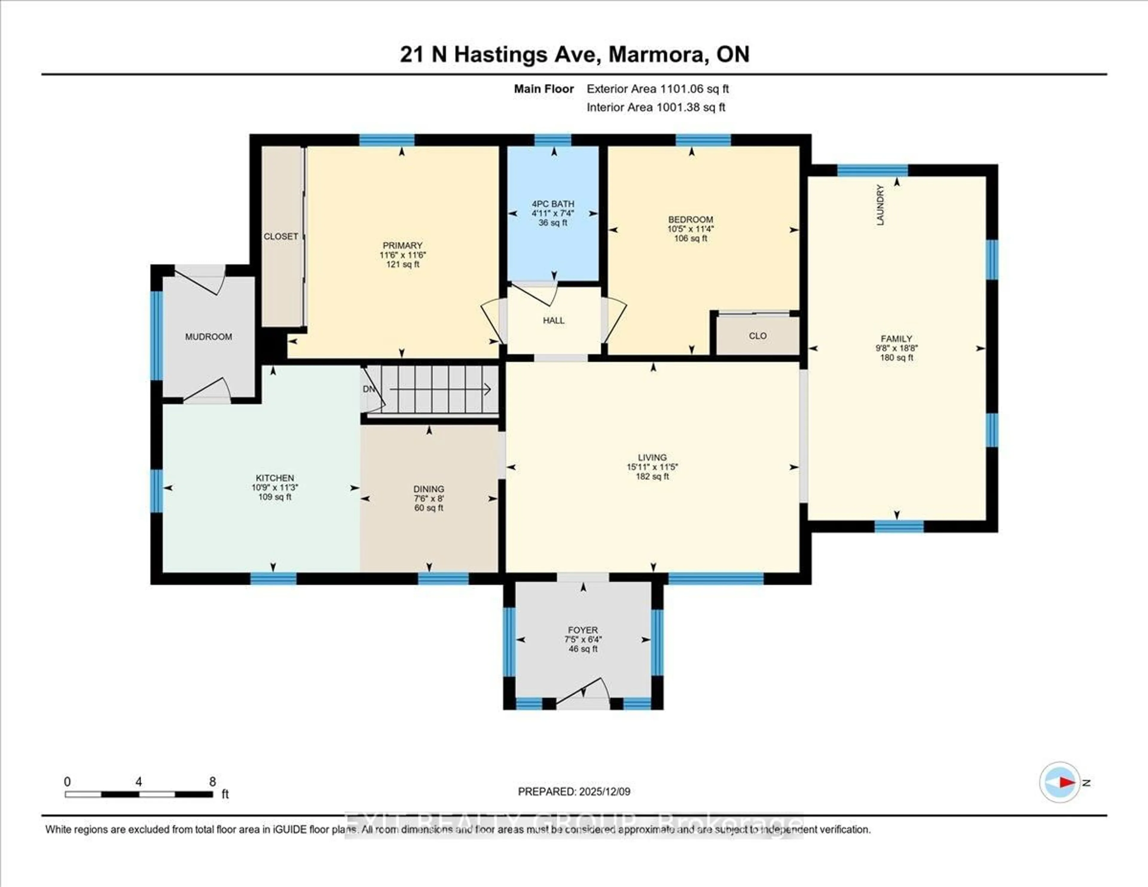Floor plan for 21 North Hastings Ave, Limoges Ontario K0K 2M0