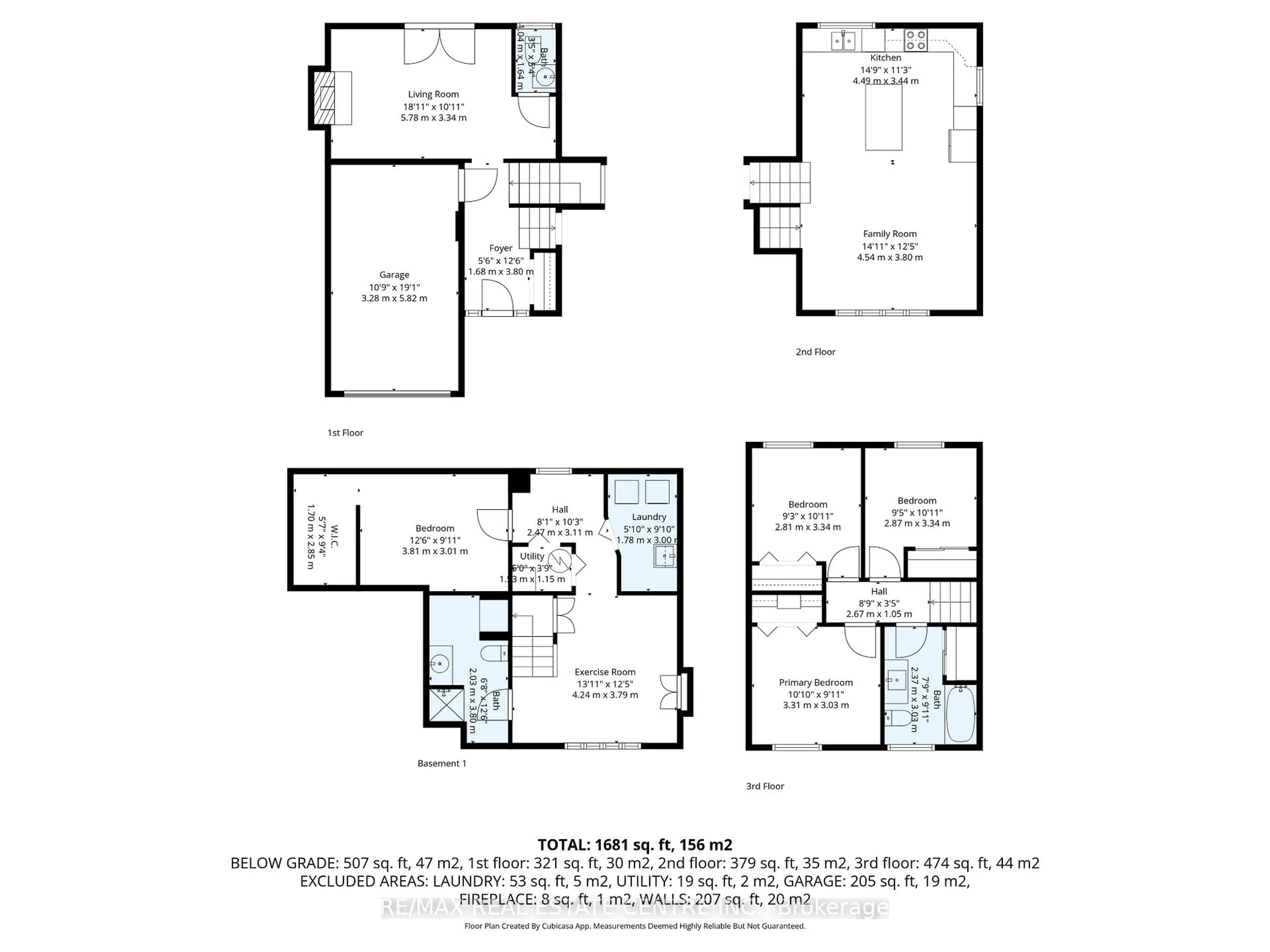 Floor plan for 139 The Country Way, Kitchener Ontario N2E 2L1