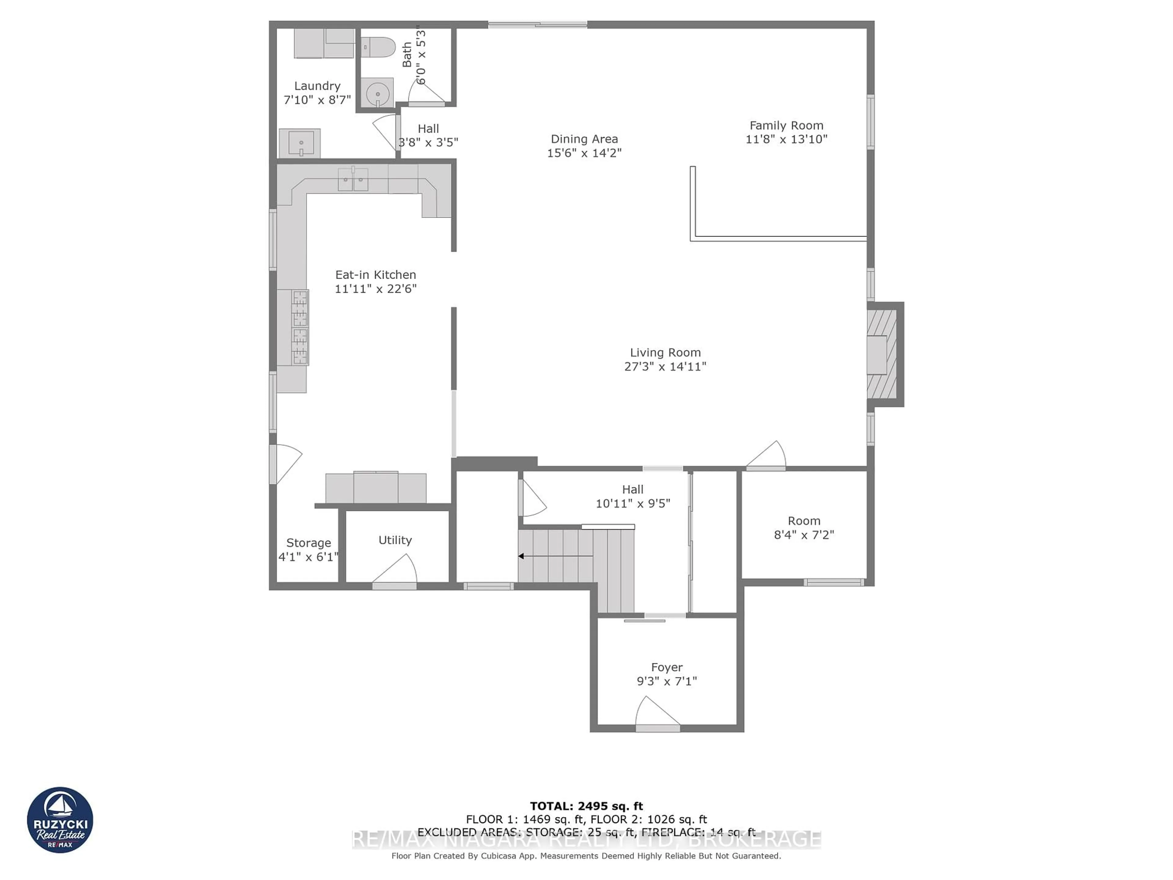 Floor plan for 1561 North Shore Dr, Haldimand Ontario N0A 1K0