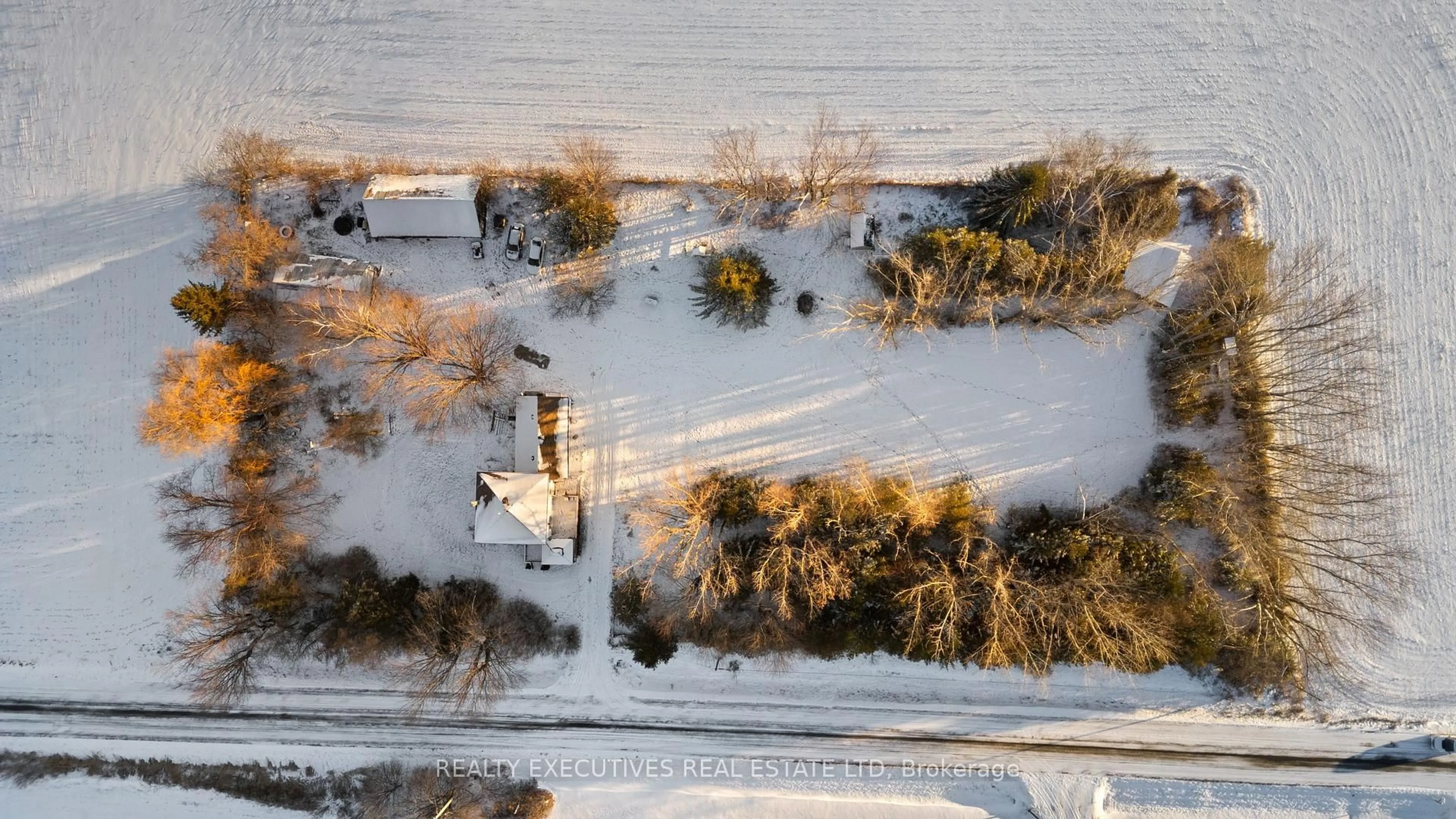 A pic from outside/outdoor area/front of a property/back of a property/a pic from drone, street for 10938 Church Rd, North Dundas Ontario K0E 1S0