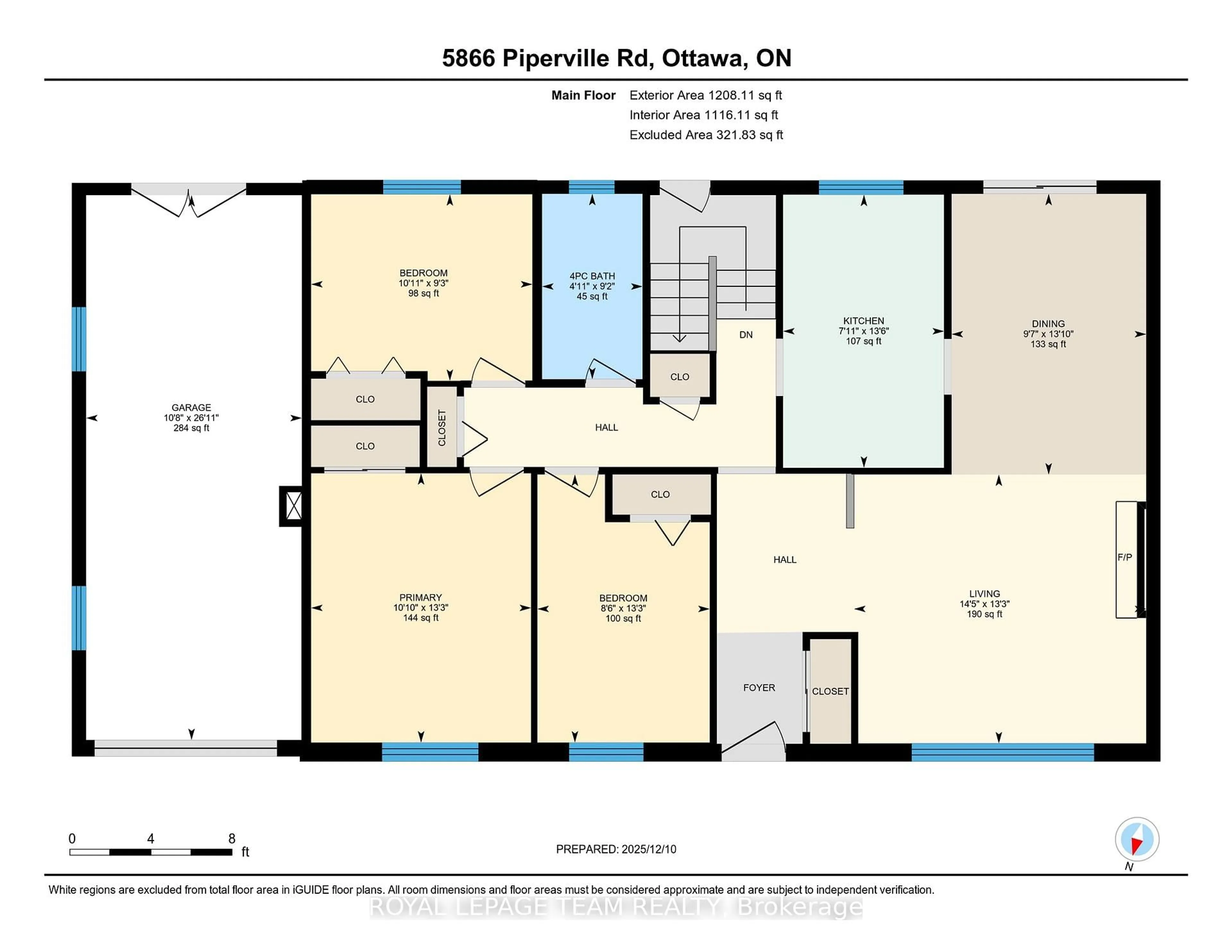 Floor plan for 5866 Piperville Rd, Carlsbad Springs Ontario K0A 1K0