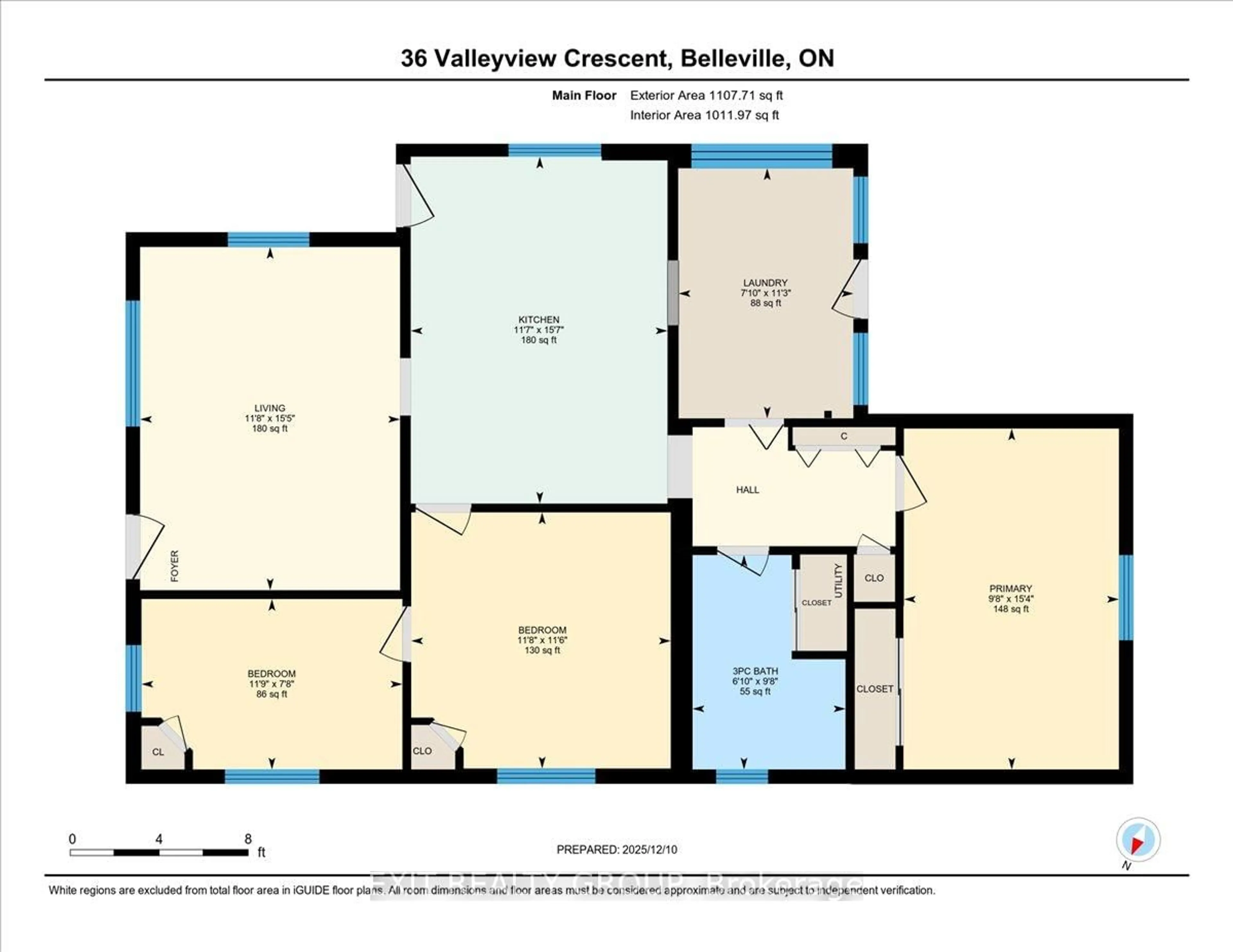 Floor plan for 36 Valleyview Cres, Belleville Ontario K8P 3G1