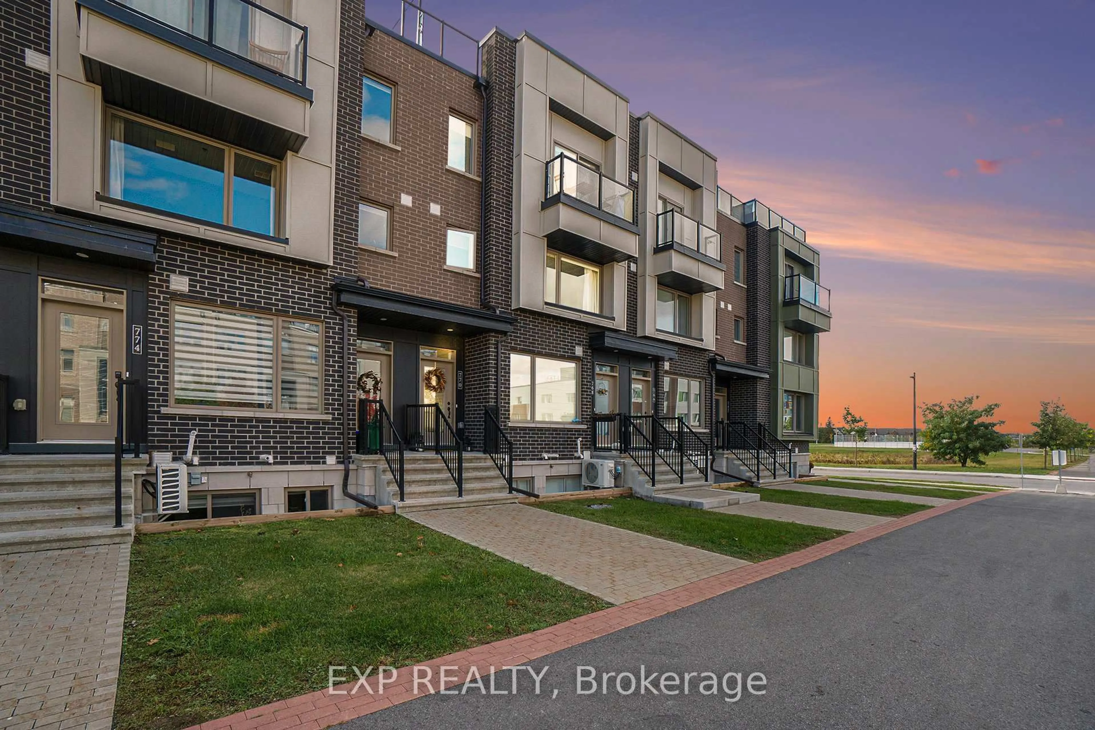 A pic from outside/outdoor area/front of a property/back of a property/a pic from drone, unknown for 770 Mikinak Rd, Ottawa Ontario K1K 5A5