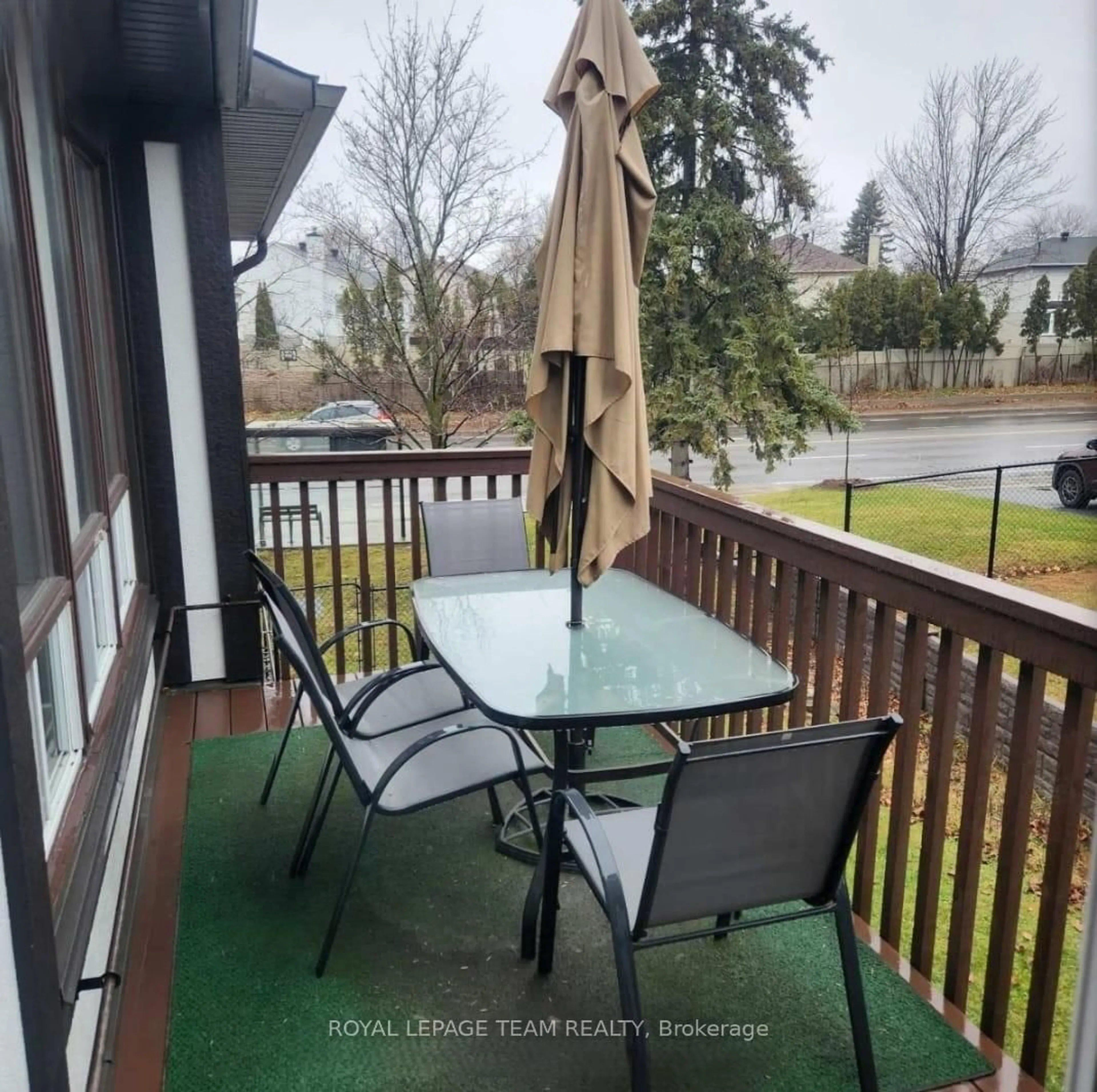 Balcony in the apartment, water/lake/river/ocean view for 7 Harness Lane #C, Ottawa Ontario K2M 1E1