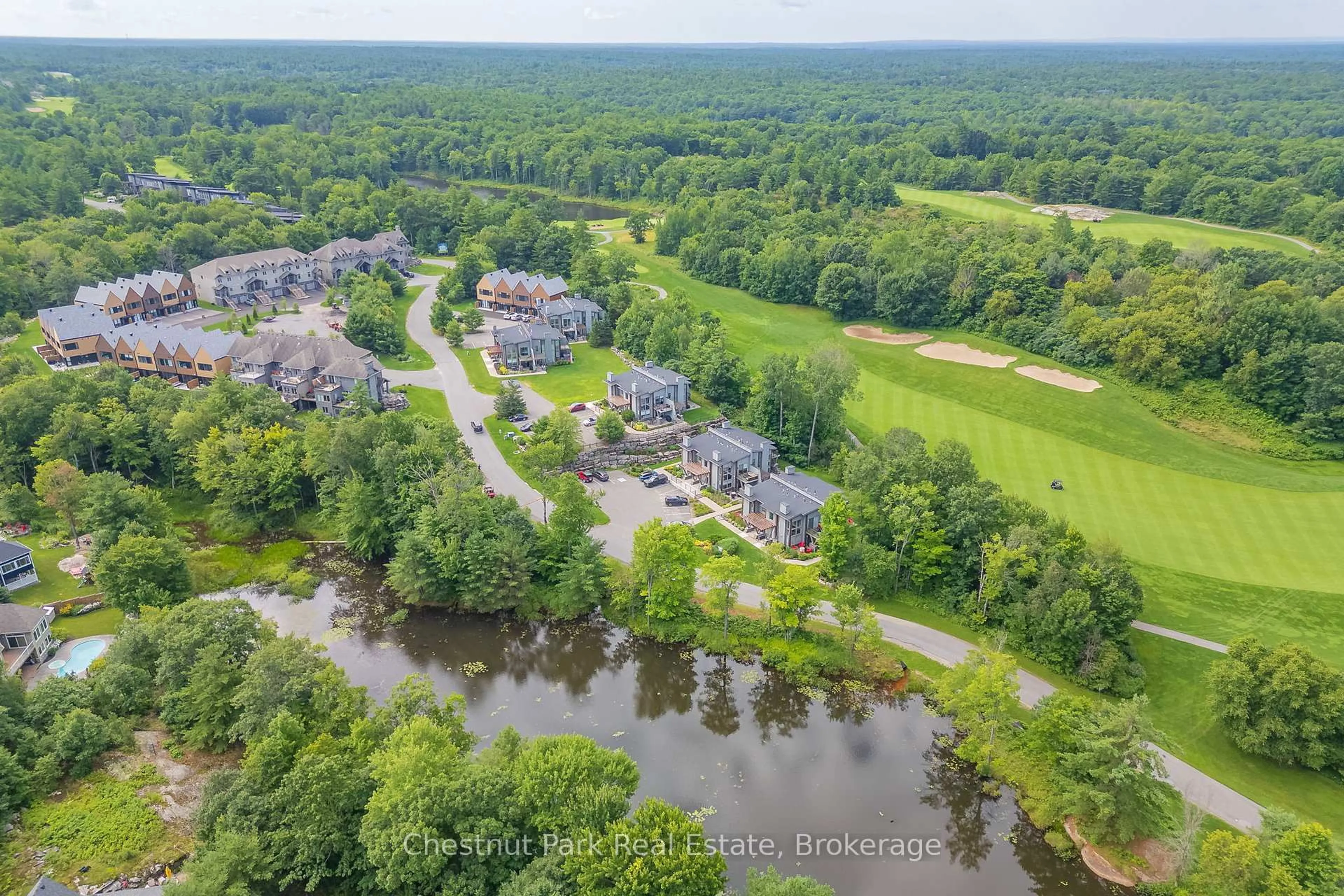 A pic from outside/outdoor area/front of a property/back of a property/a pic from drone, water/lake/river/ocean view for 10 Carrick Tr, Gravenhurst Ontario P1P 0A6