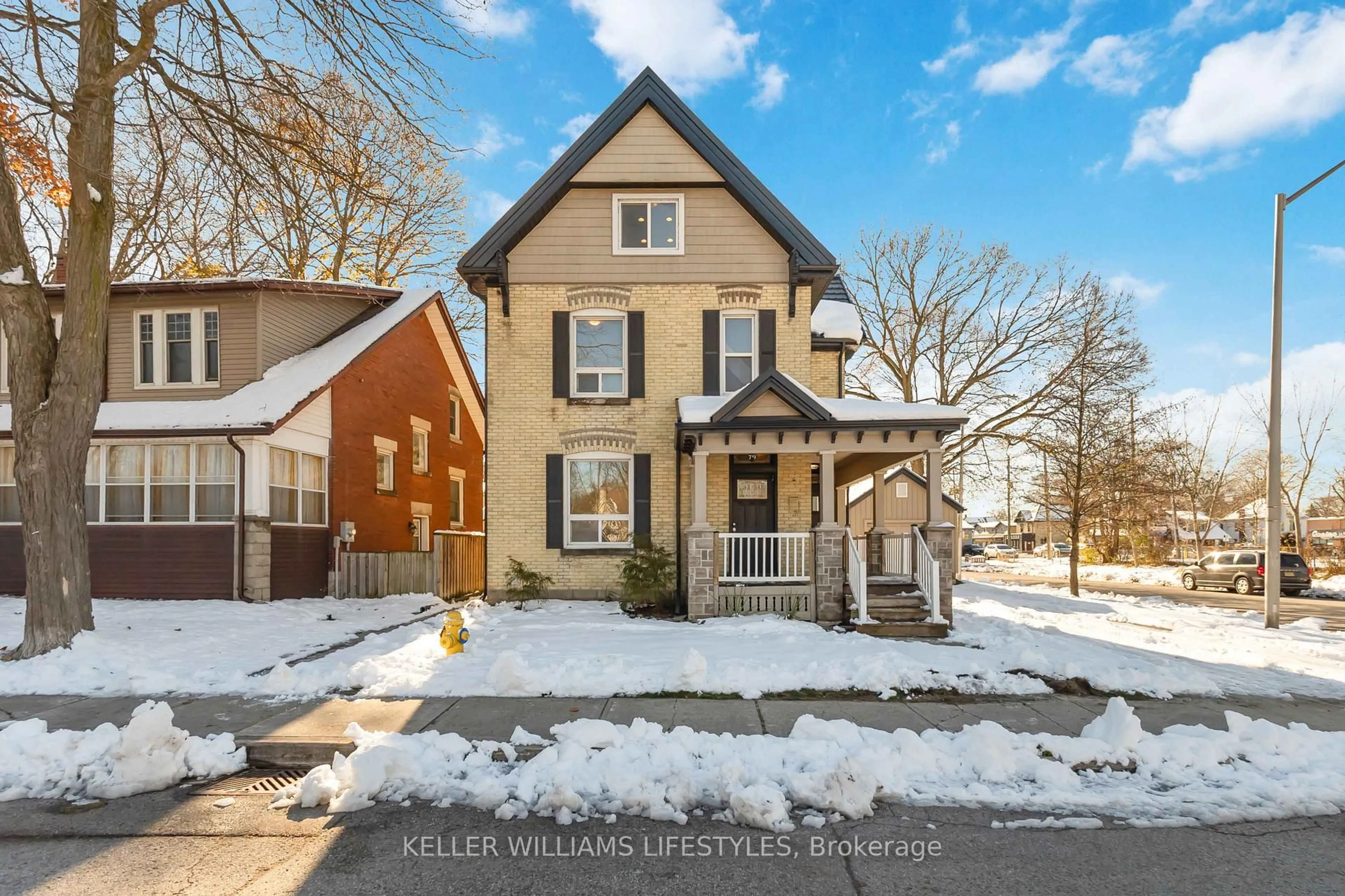 Home with brick exterior material, street for 79 Beaconsfield Ave, London South Ontario N6C 1B6