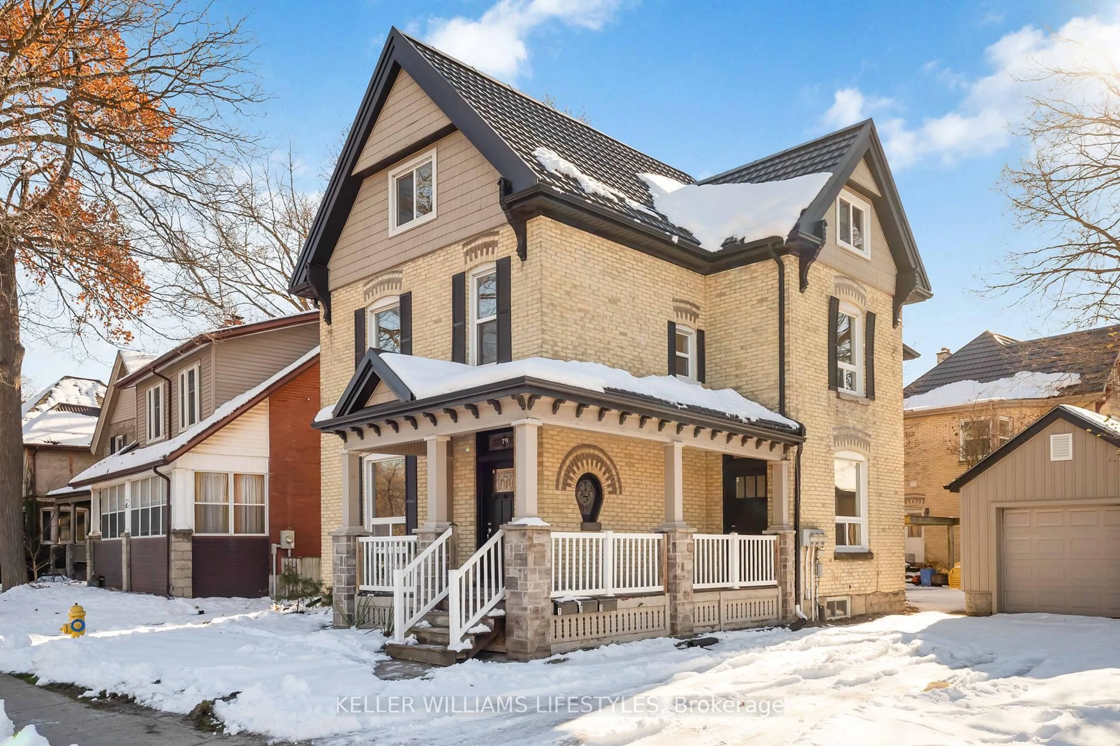 Home with brick exterior material, street for 79 Beaconsfield Ave, London South Ontario N6C 1B6