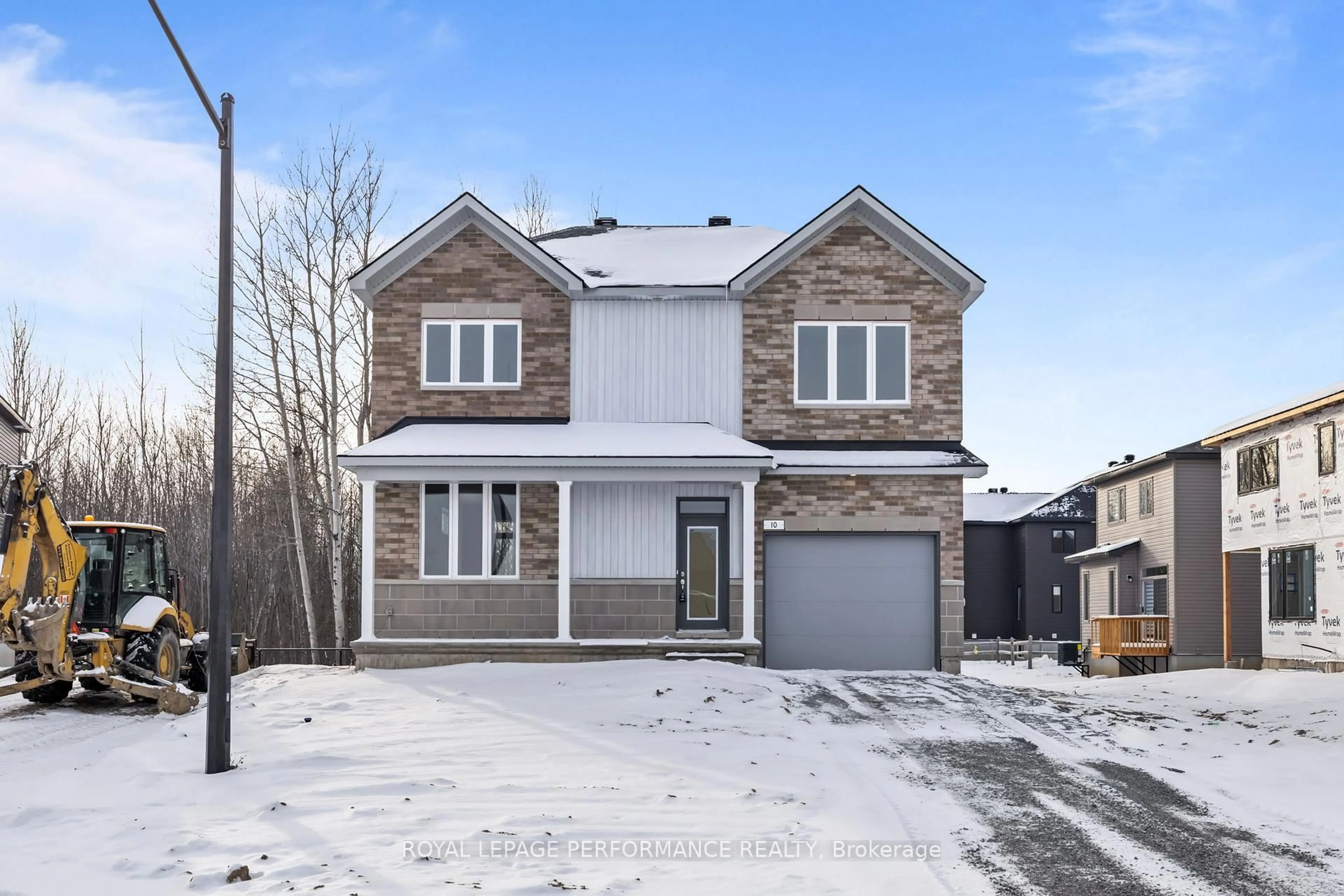 Home with brick exterior material, street for 10 Academie St, Russell Ontario K0A 1W0