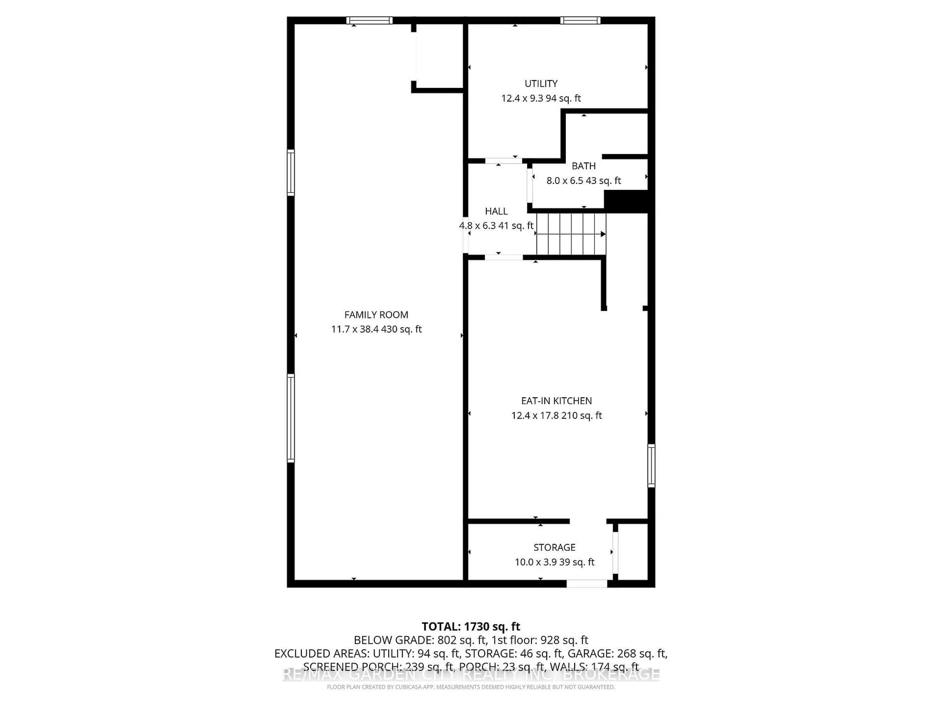 Floor plan for 5687 Murray St, Niagara Falls Ontario L2G 2J7