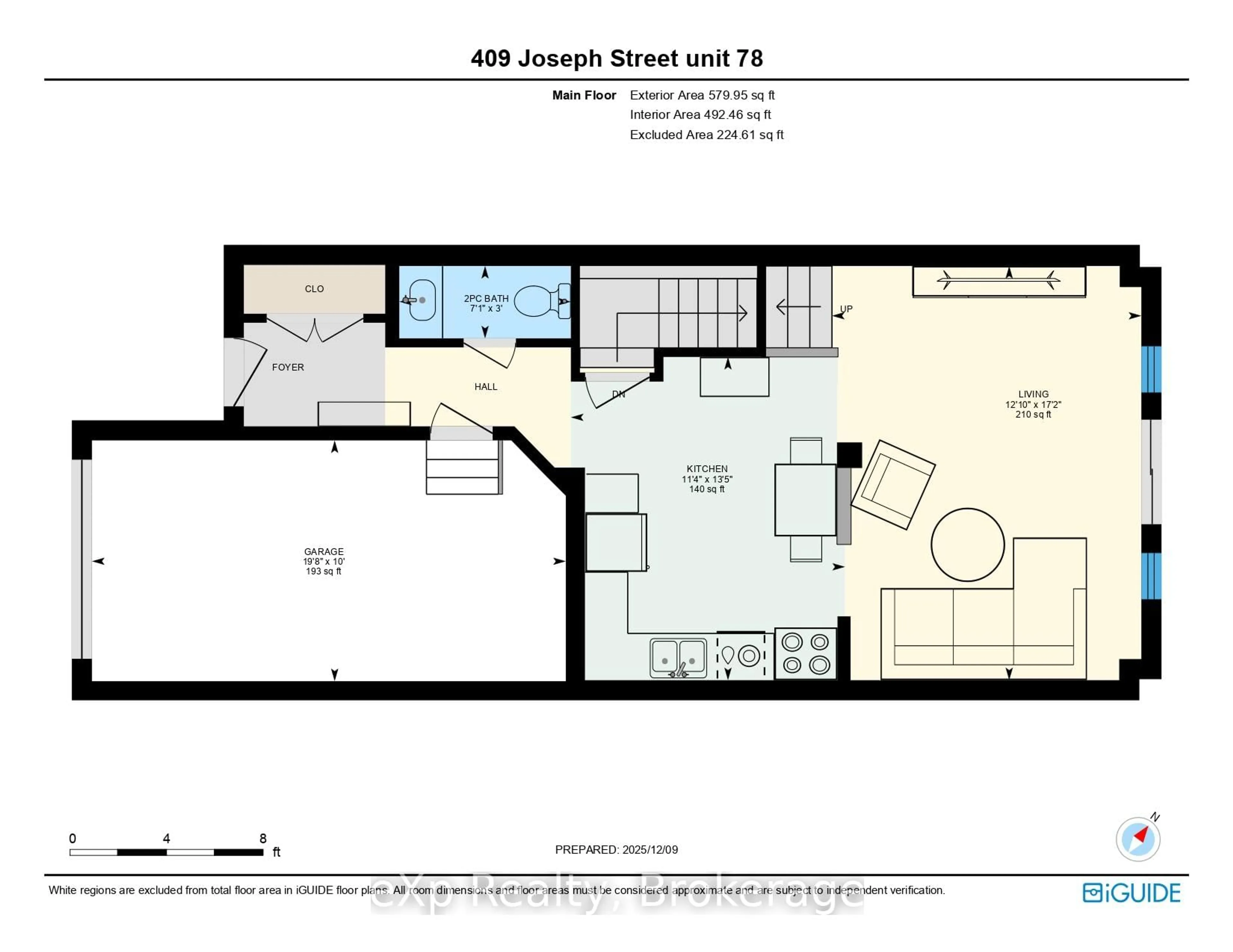 Floor plan for 409 Joseph St #78, Saugeen Shores Ontario N0H 2C2
