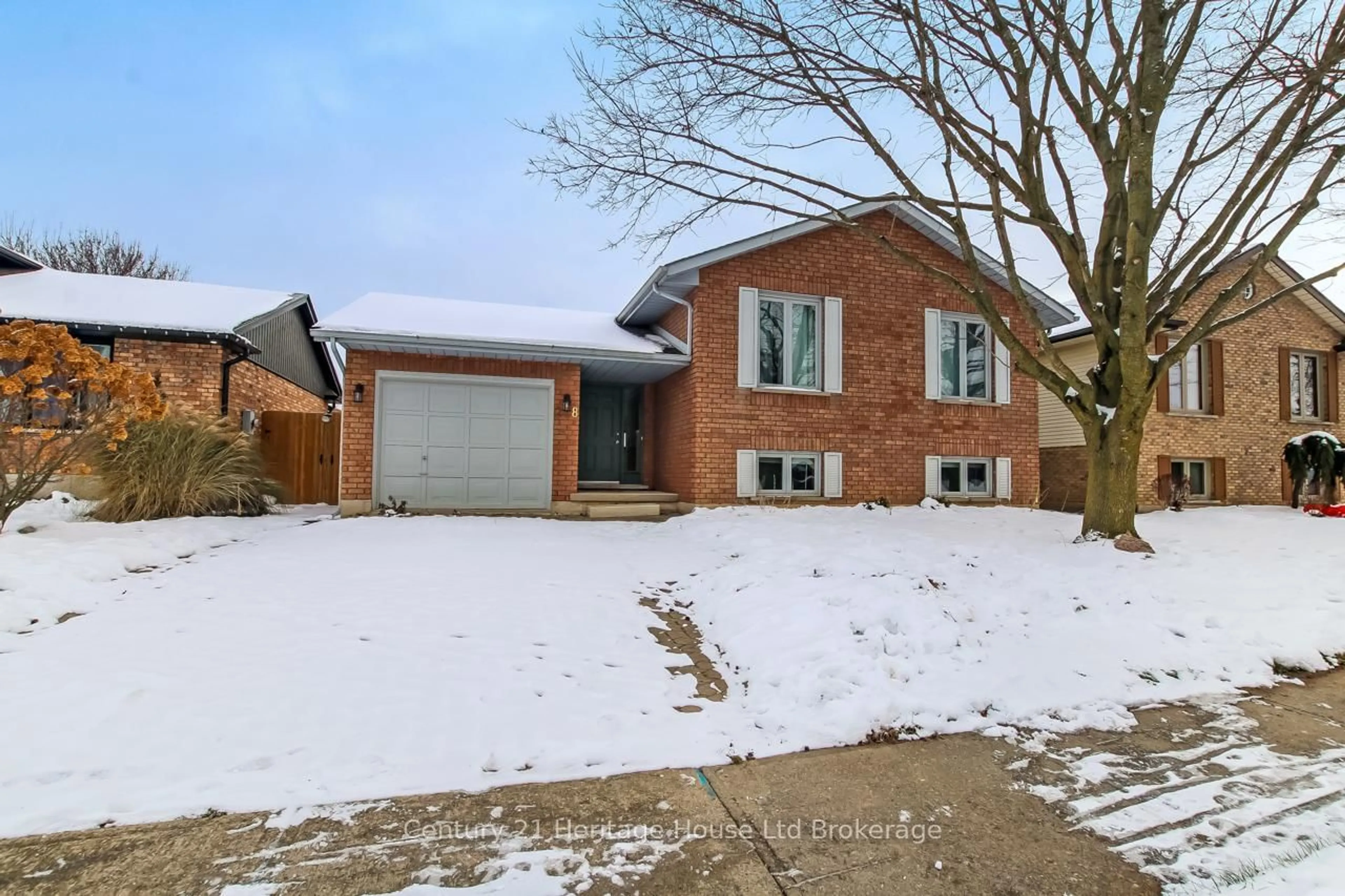Home with brick exterior material, street for 218 Diefenbaker Dr, Woodstock Ontario N4S 8T4