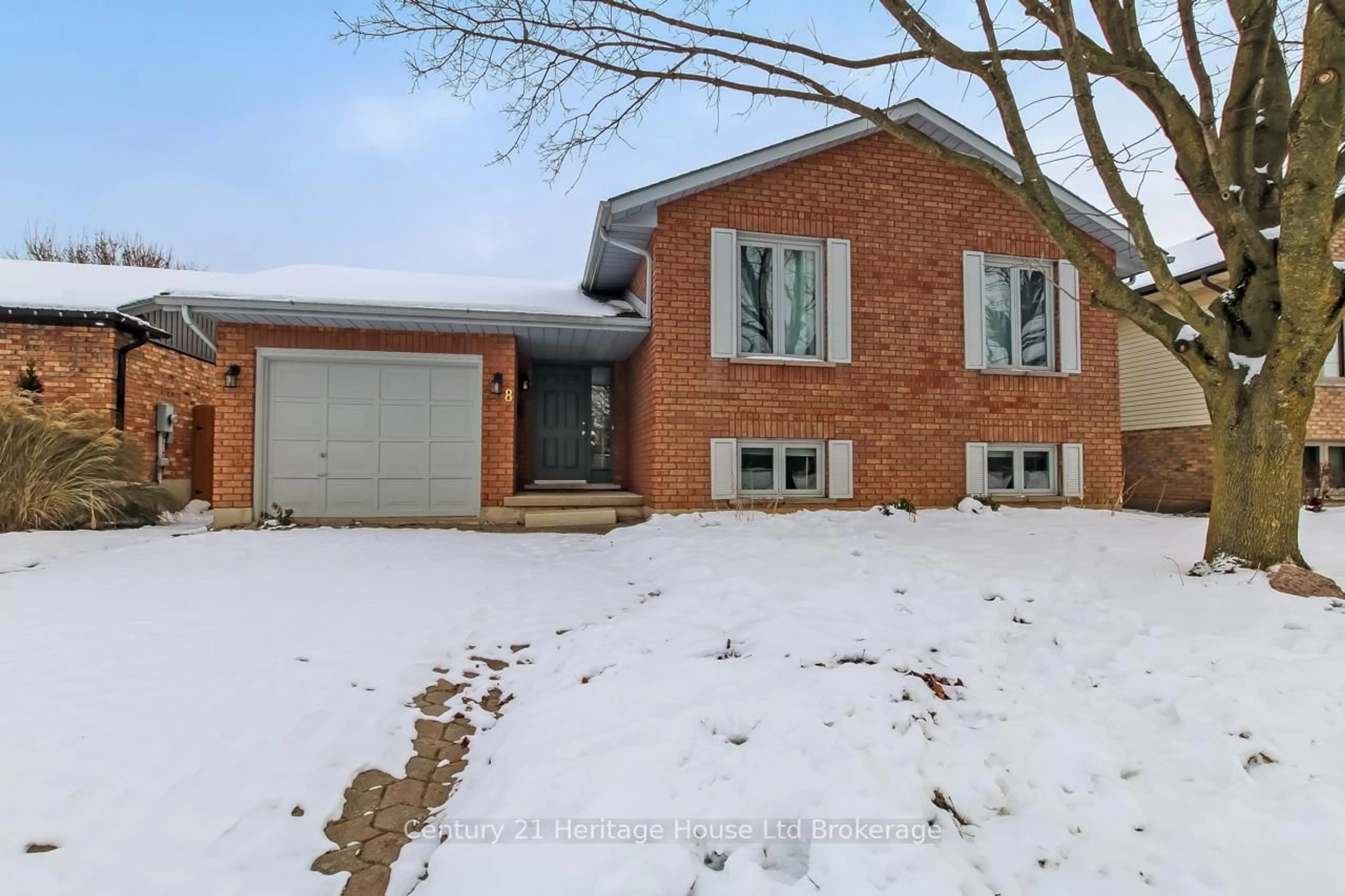 Home with brick exterior material, street for 218 Diefenbaker Dr, Woodstock Ontario N4S 8T4
