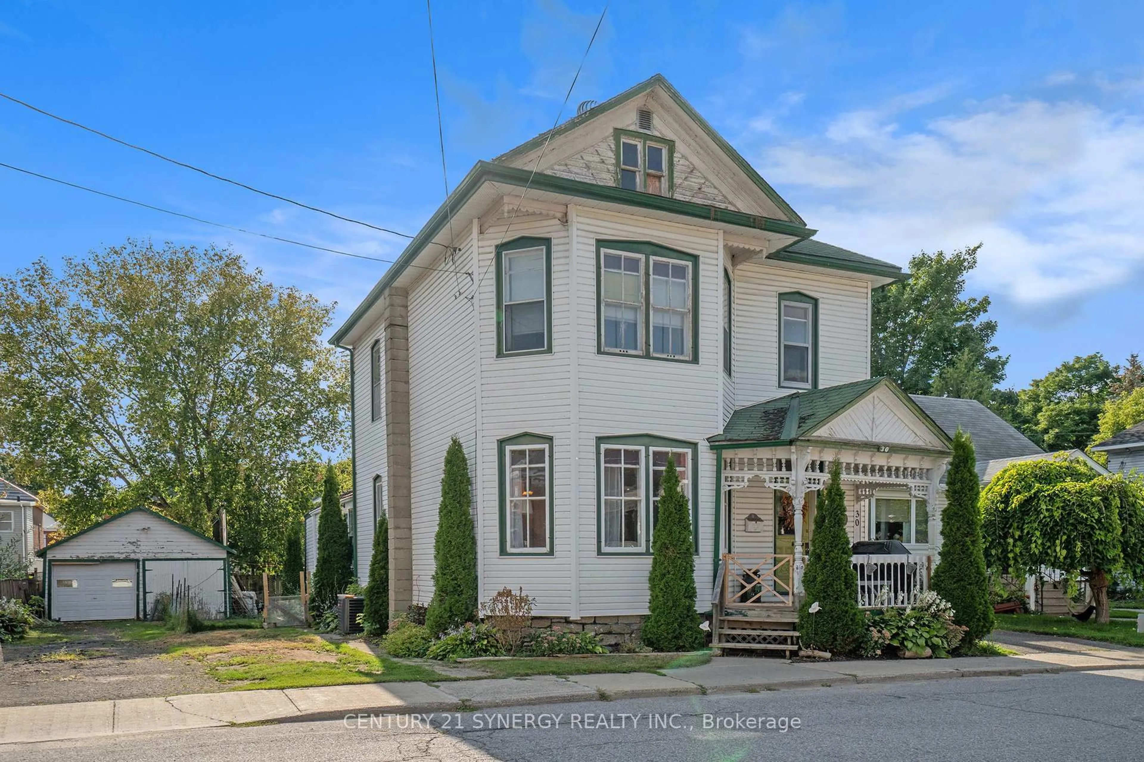 Home with brick exterior material, street for 30 Kensington Ave, Smiths Falls Ontario K7A 2K5