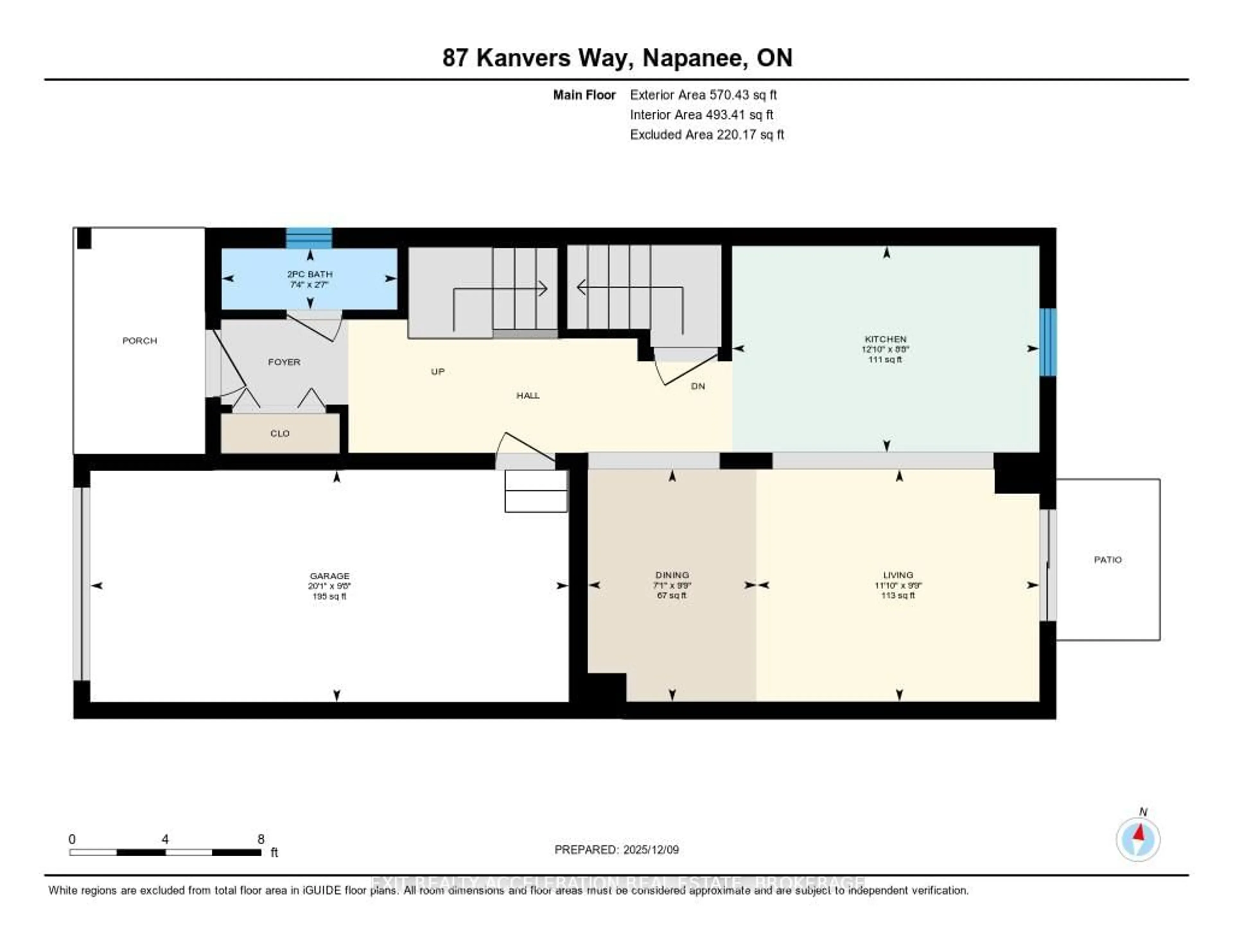 Floor plan for 87 Kanvers Way, Greater Napanee Ontario K7R 3P9