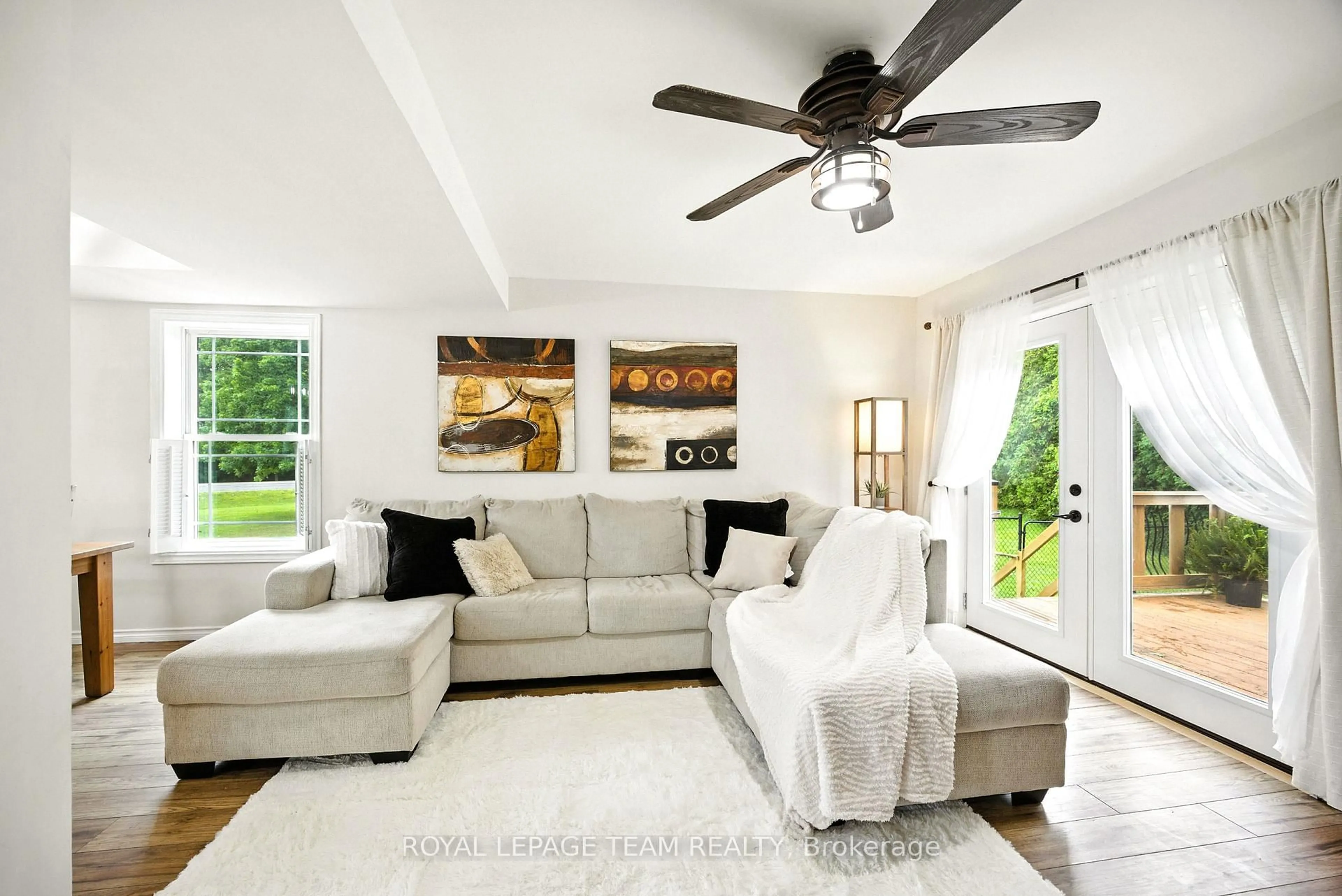 Living room with furniture, ceramic/tile floor for 15 Main St, Merrickville-Wolford Ontario K0G 1G0