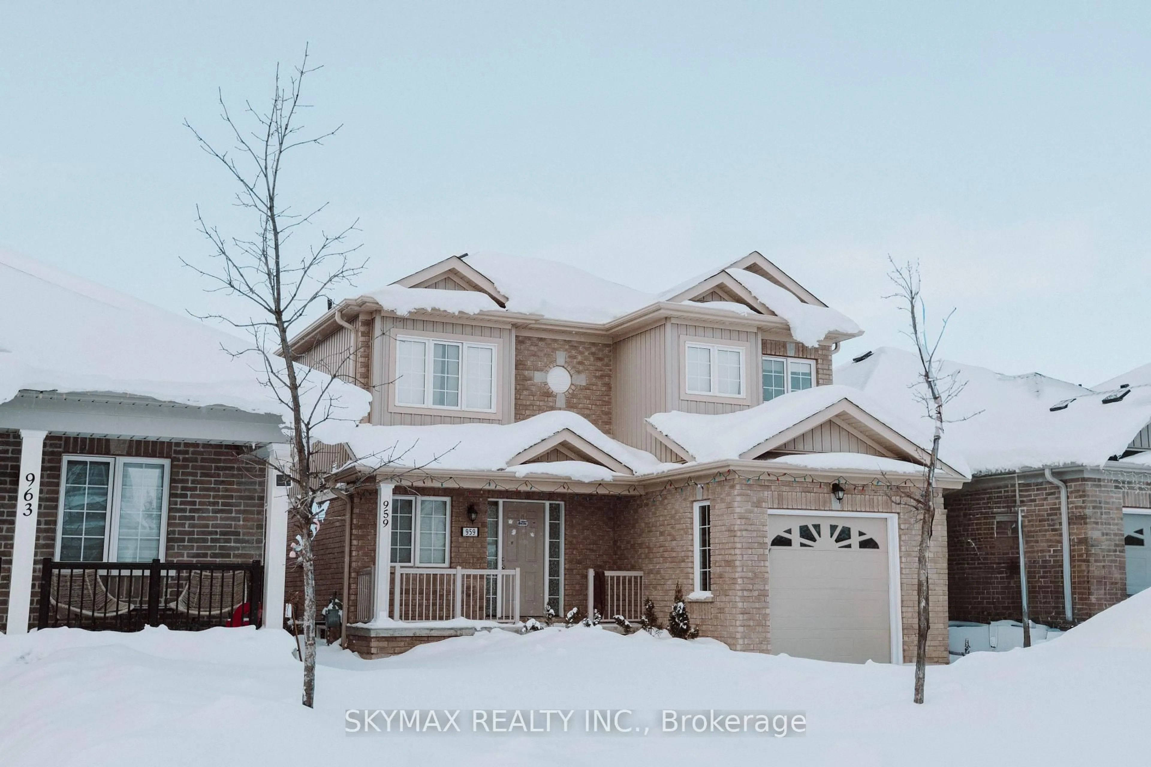 Home with brick exterior material, street for 959 HANNAH Ave, North Perth Ontario N4W 0H7