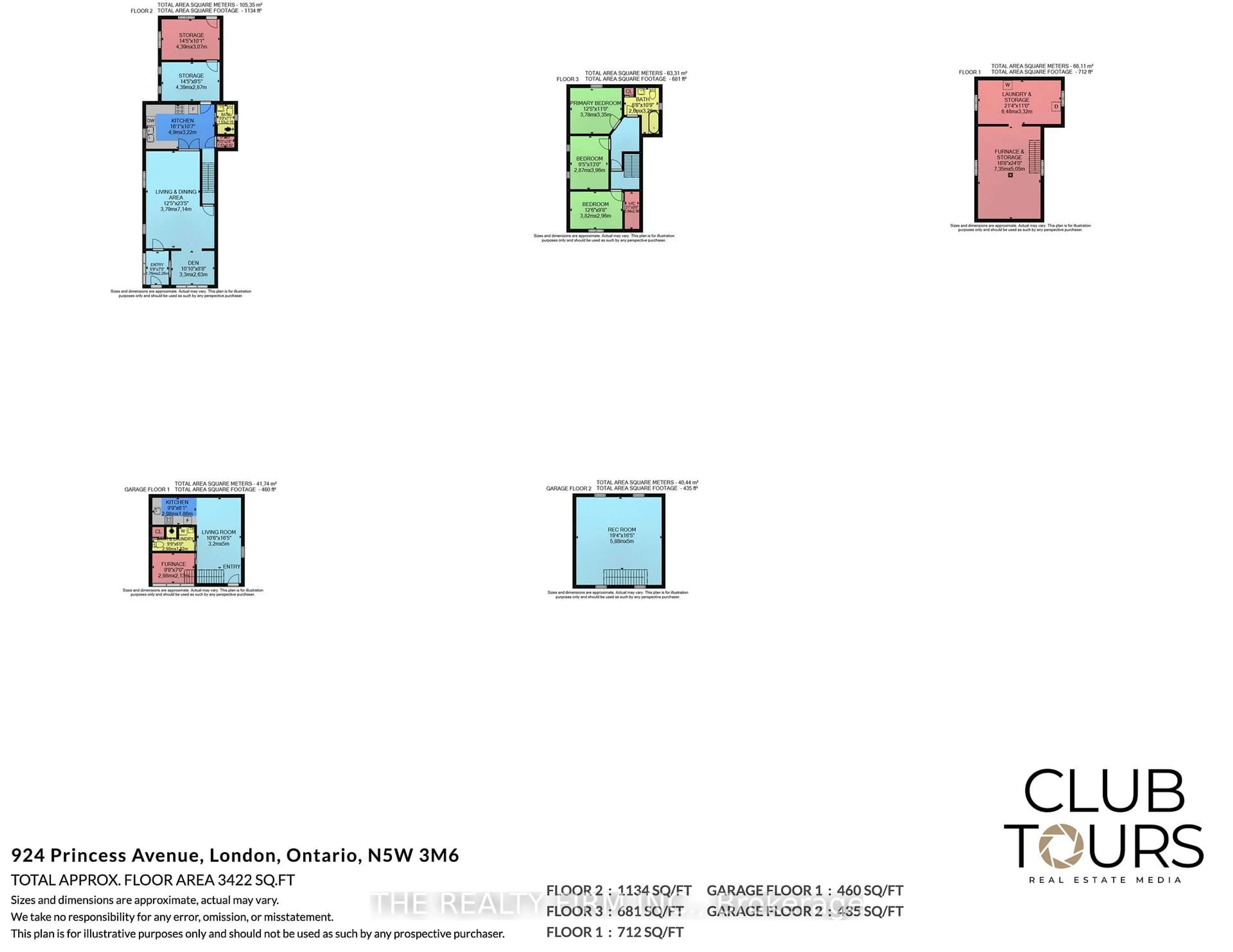 Floor plan for 924 Princess Ave, London East Ontario N5W 3M6