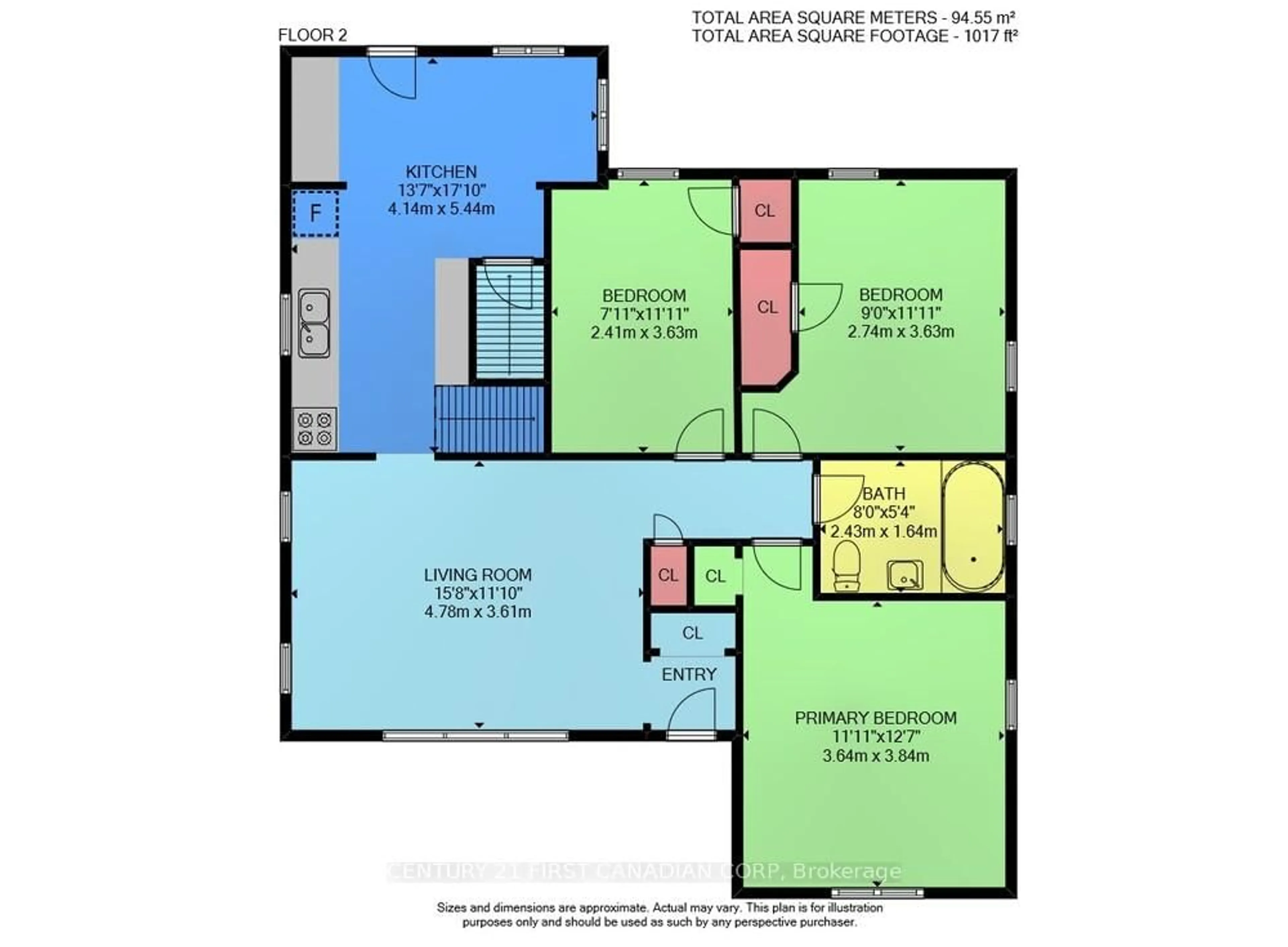 Floor plan for 1885 Churchill Ave, London East Ontario N5W 2L4