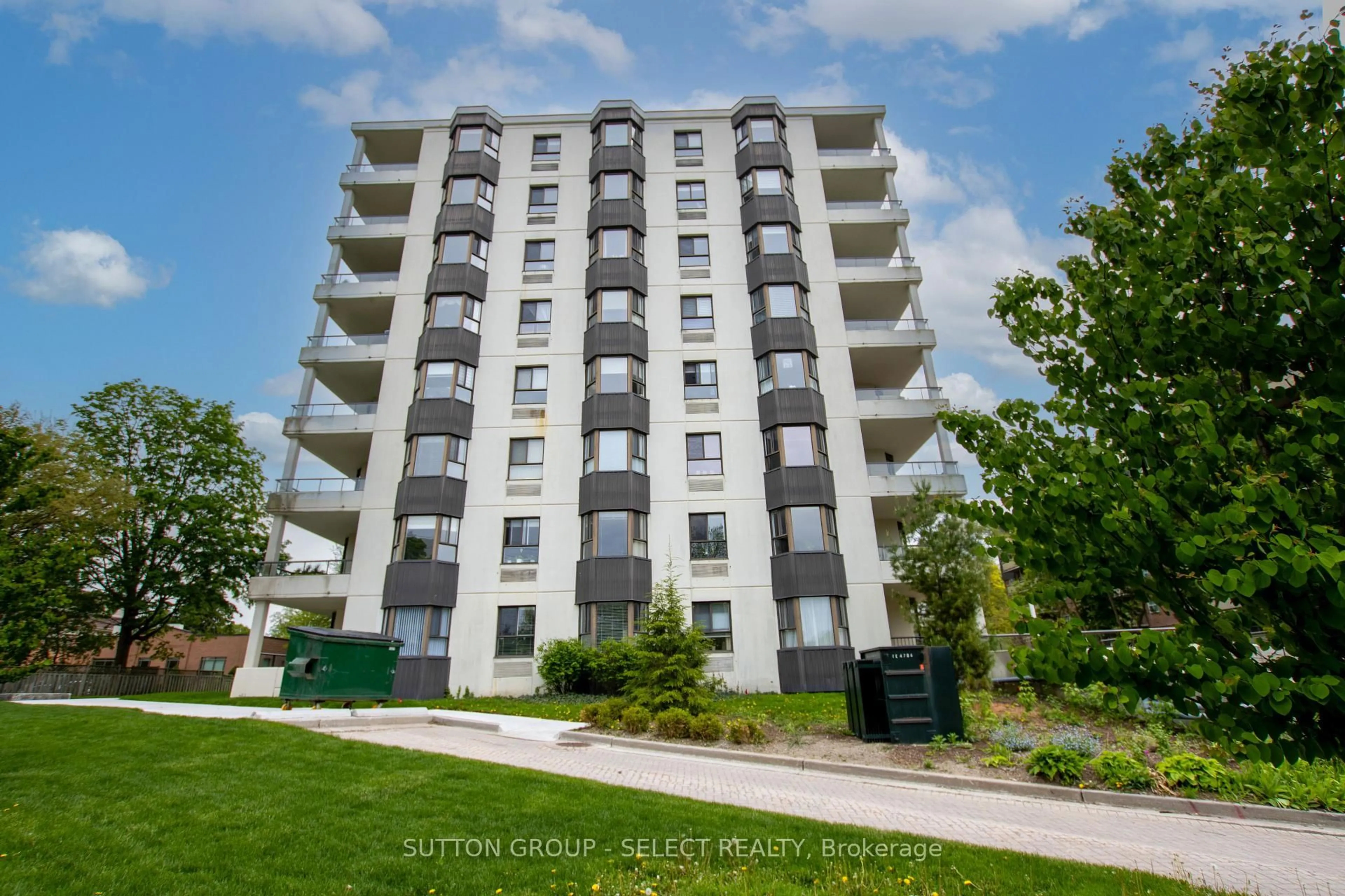 A pic from outside/outdoor area/front of a property/back of a property/a pic from drone, unknown for 1180 COMMISSIONERS Rd W Rd #406, London South Ontario N6K 4J2