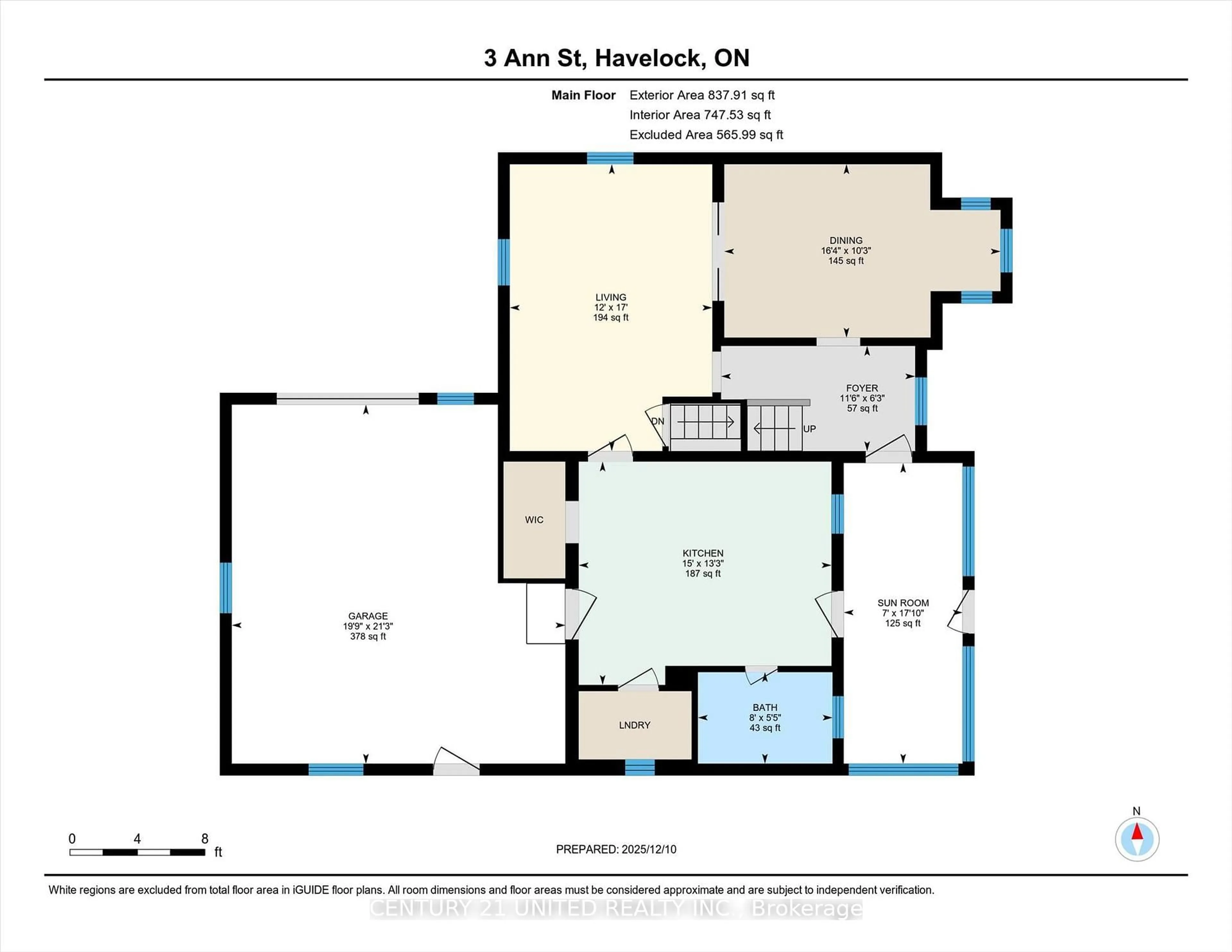 Floor plan for 3 Ann St, Havelock-Belmont-Methuen Ontario K0L 1Z0