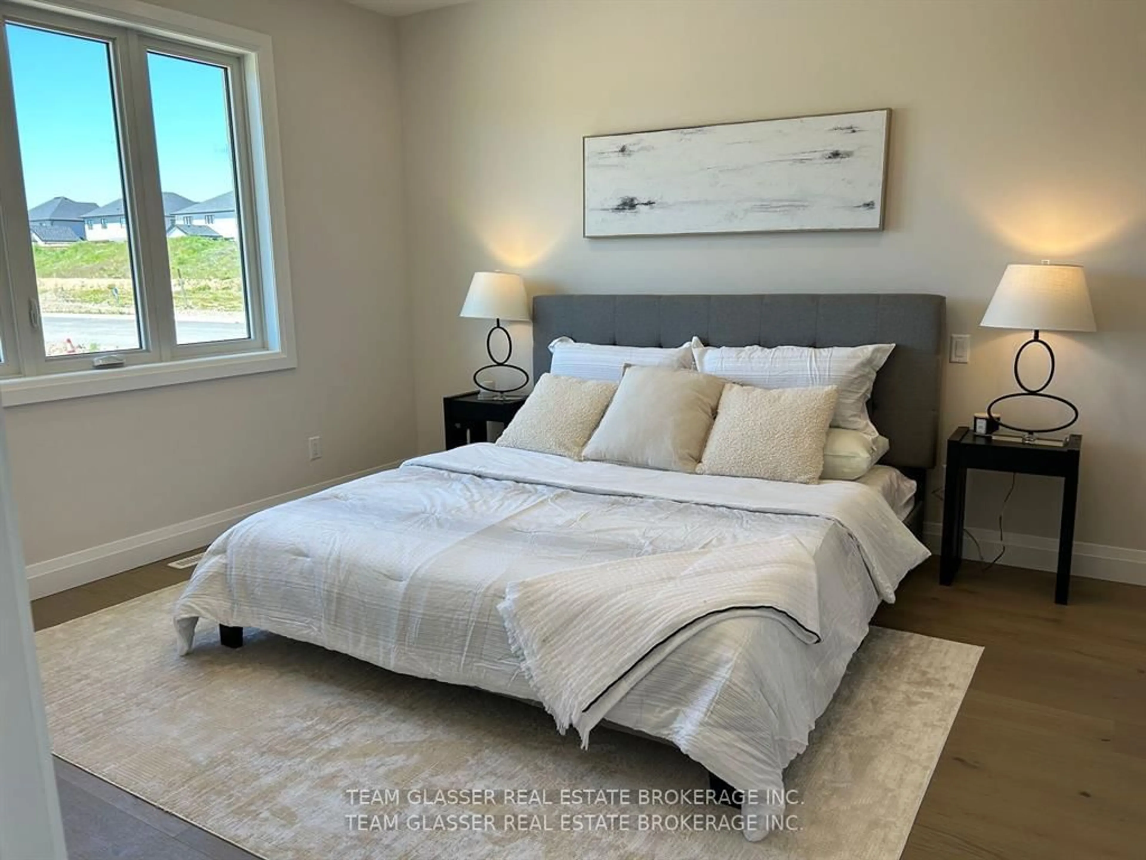 Bedroom with bed, unknown for 6 (Lot 33) Sullivan St, South Huron Ontario N0M 1T0