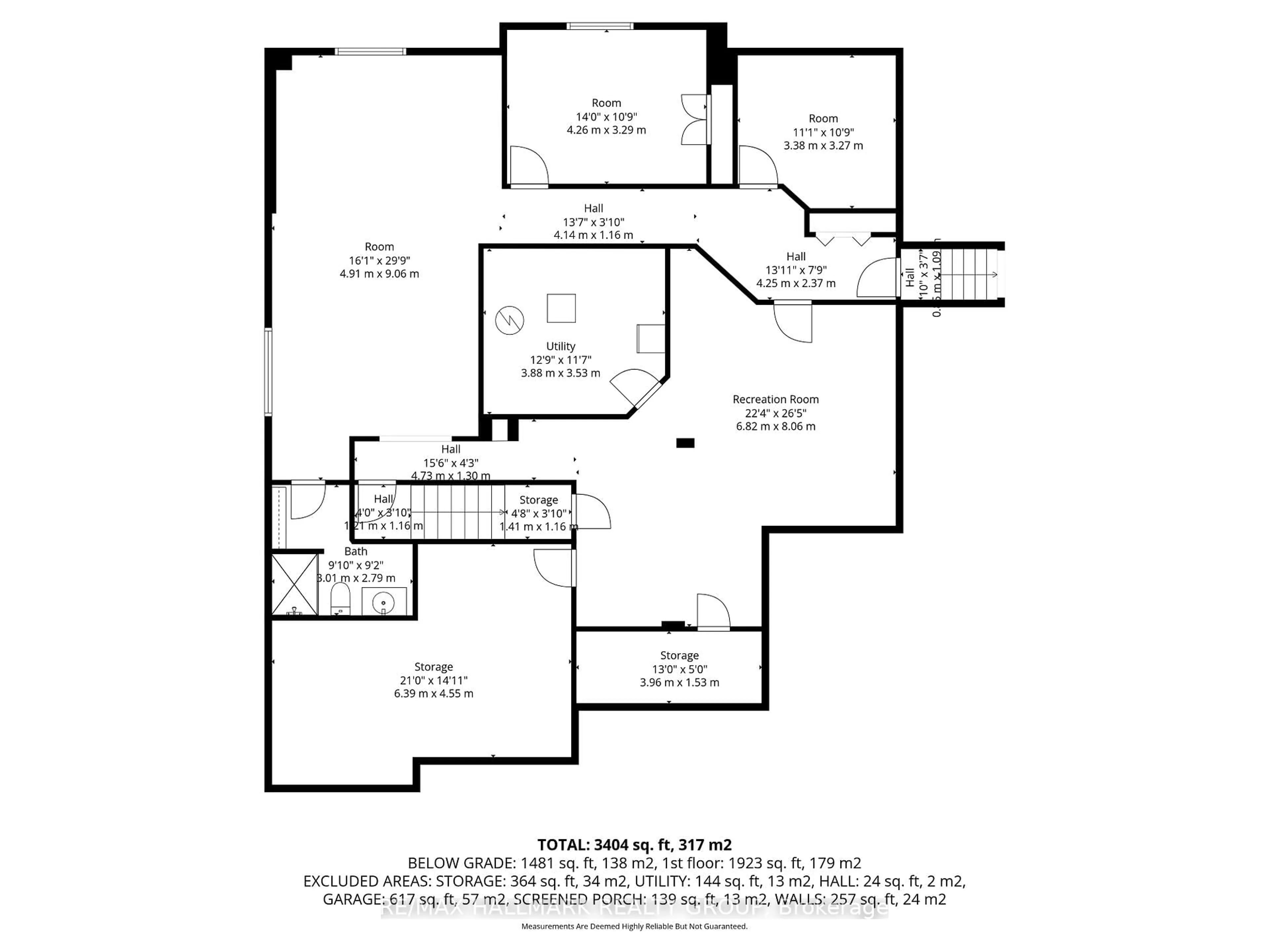 Floor plan for 206 CEDARSTONE St, Richmond Ontario K0A 2Z0