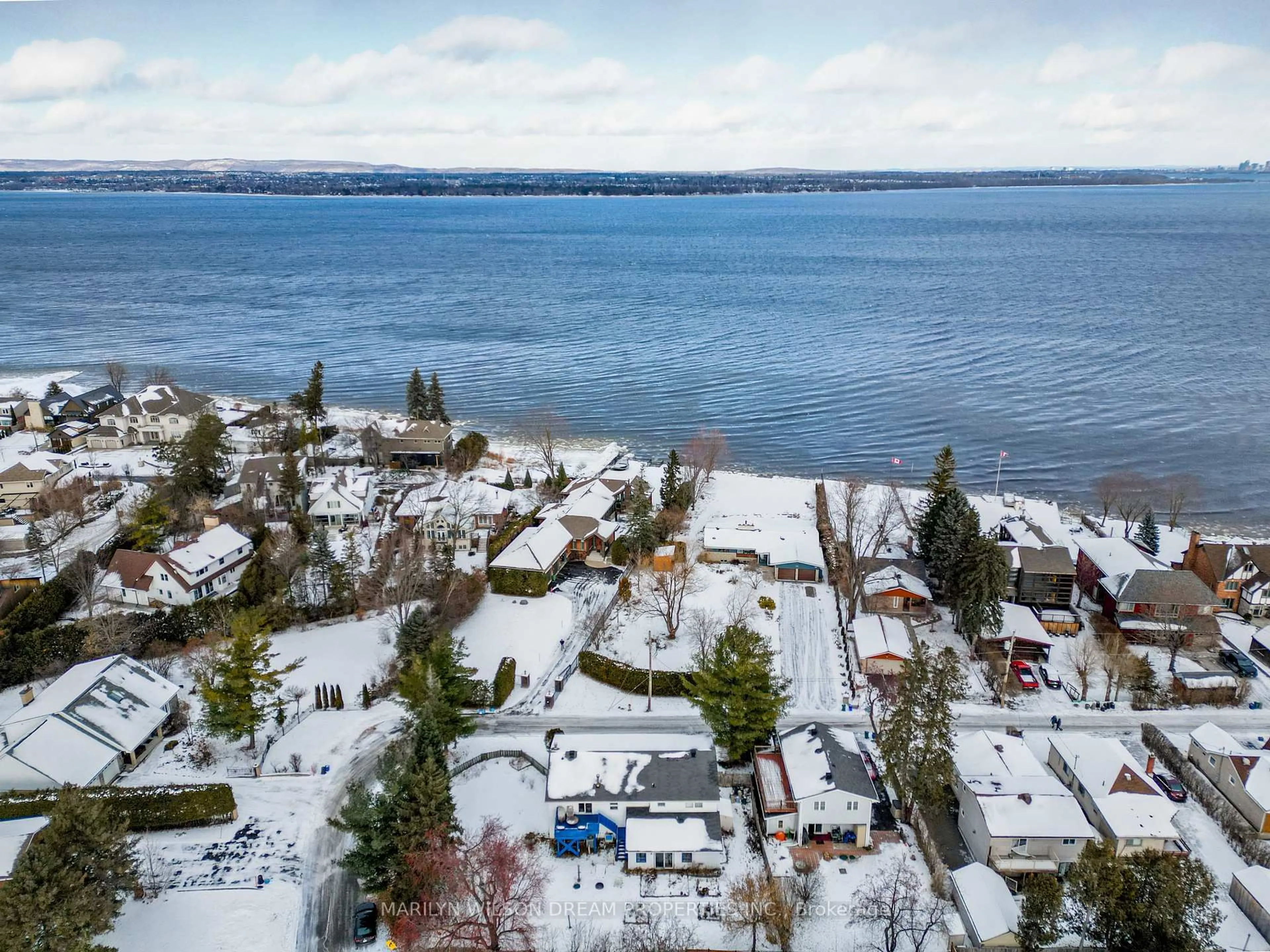 A pic from outside/outdoor area/front of a property/back of a property/a pic from drone, water/lake/river/ocean view for 136 James Cummings Ave, Ottawa Ontario K2H 8E1