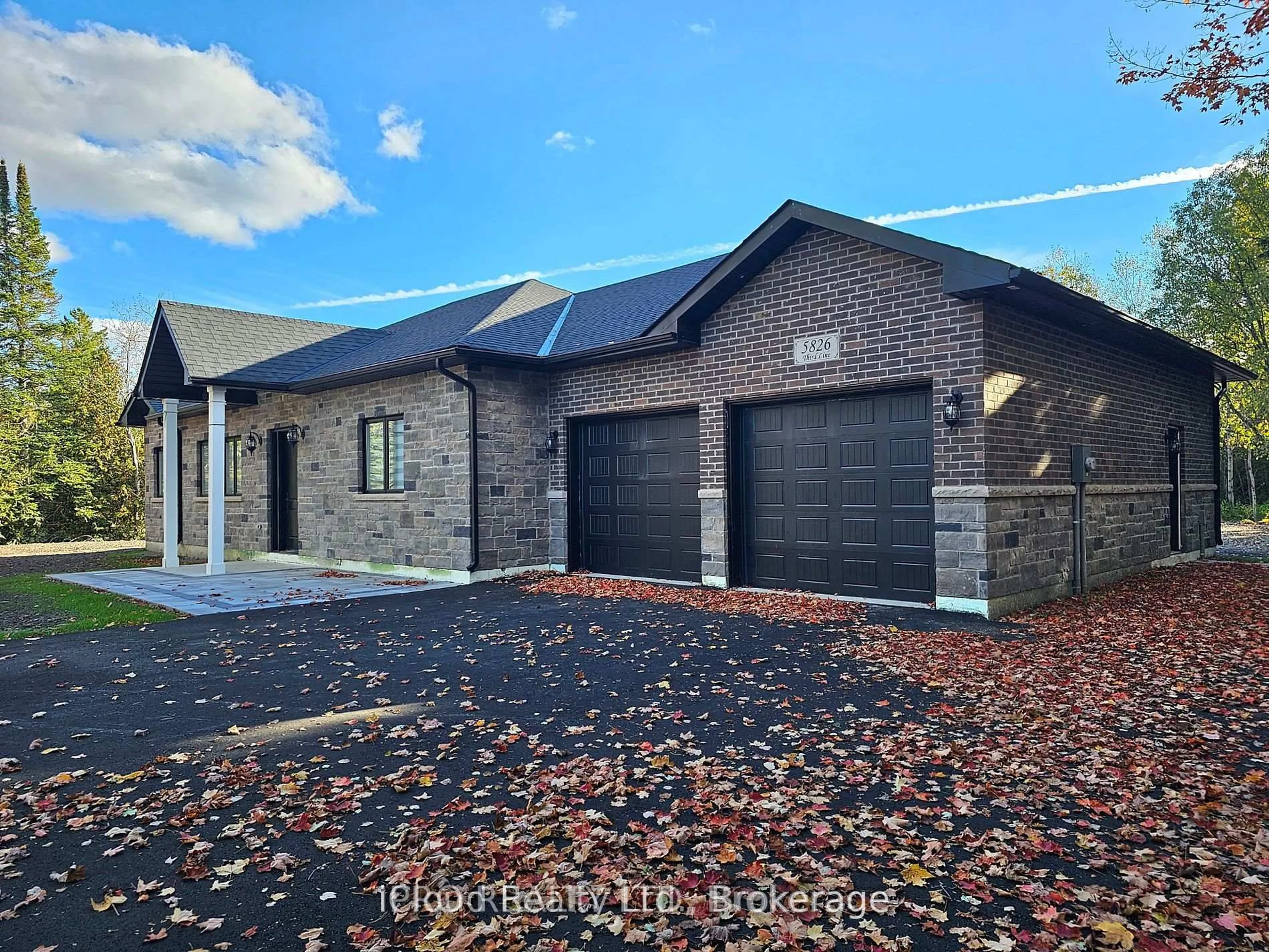 Home with brick exterior material, street for 5826 Third Line, Erin Ontario N0B 1Z0