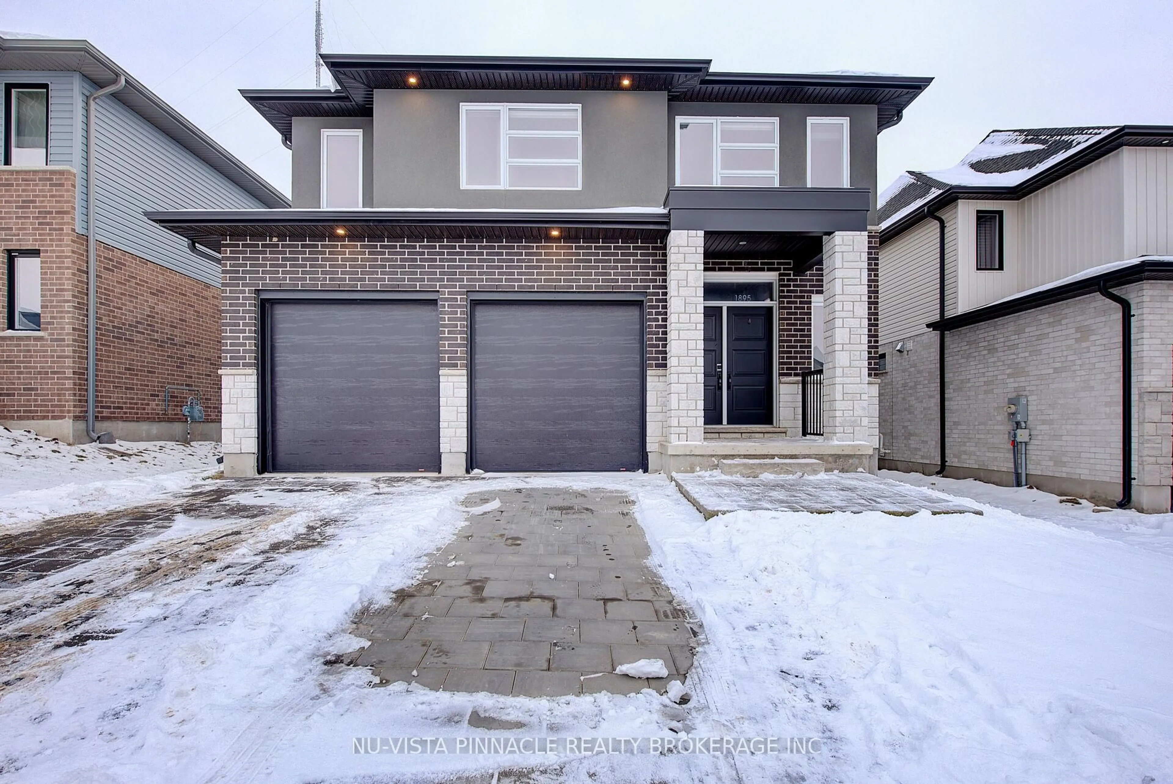 Home with brick exterior material, street for 1895 FOUNTAIN GRASS Dr, London South Ontario N6K 0M2