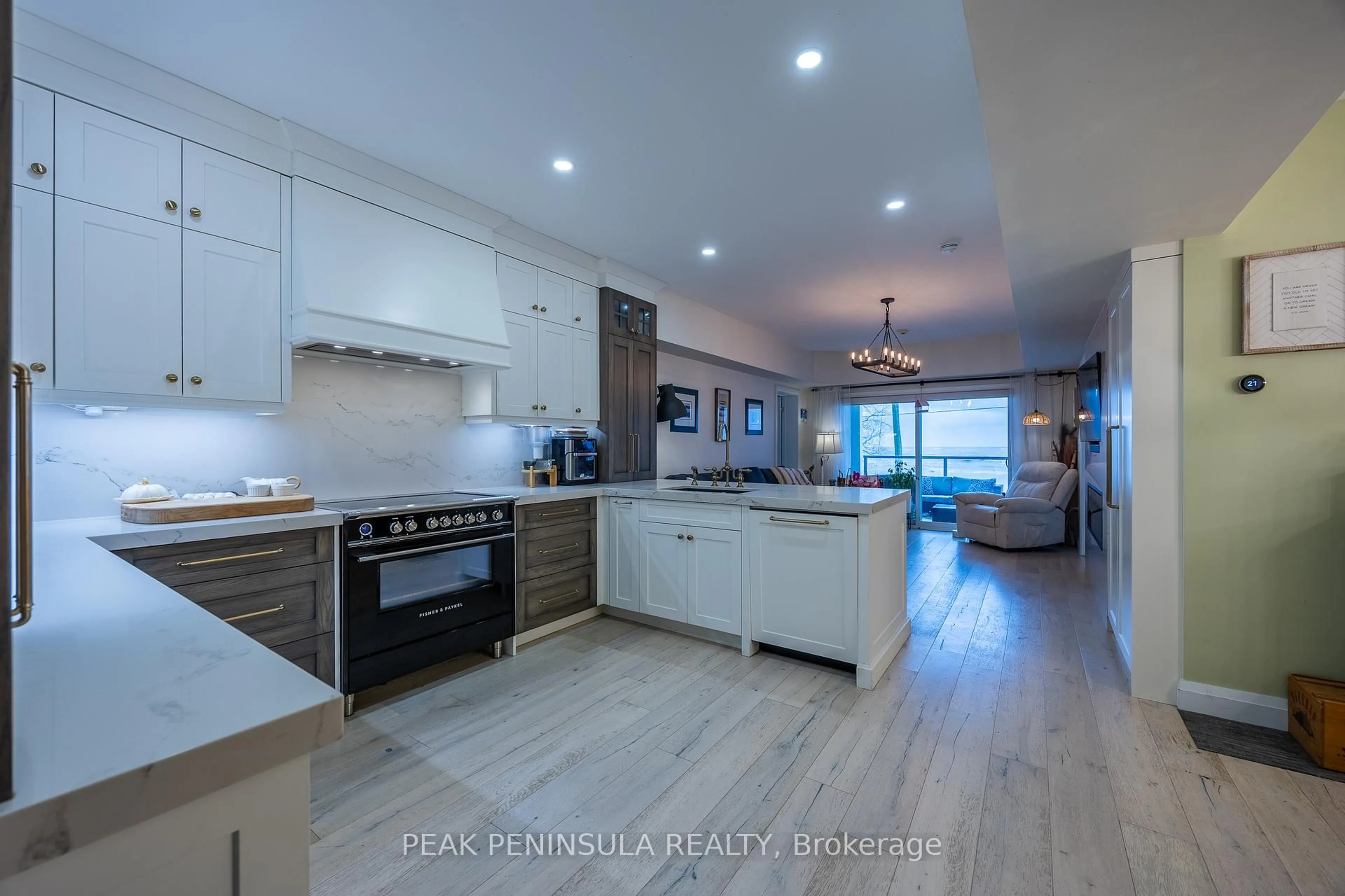 Open concept kitchen, unknown for 12 Boulevard Blvd #209, Norfolk Ontario N0E 1M0