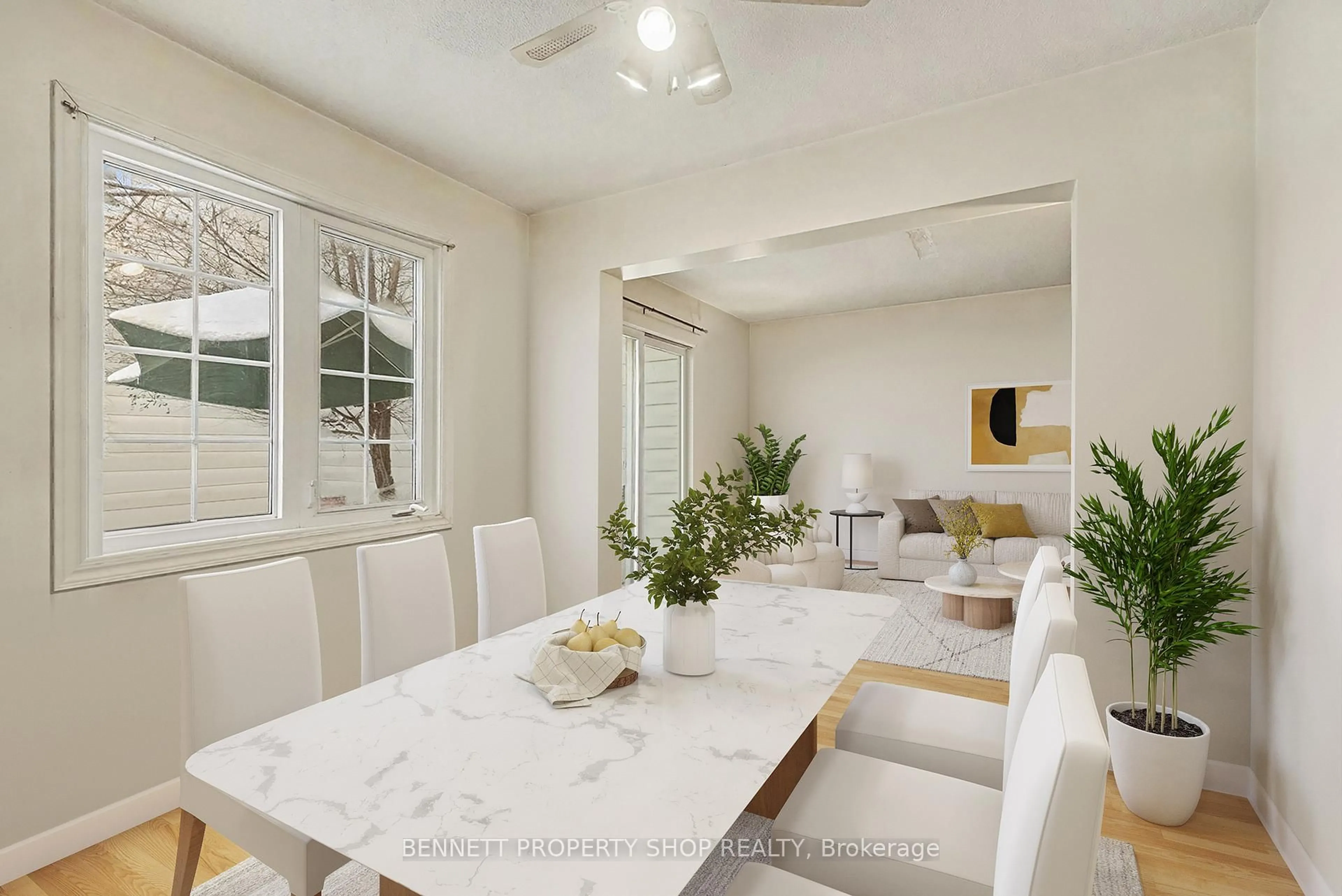 Dining room, ceramic/tile floor for 639 Trelawny Private #191, Ottawa Ontario K2C 3M9