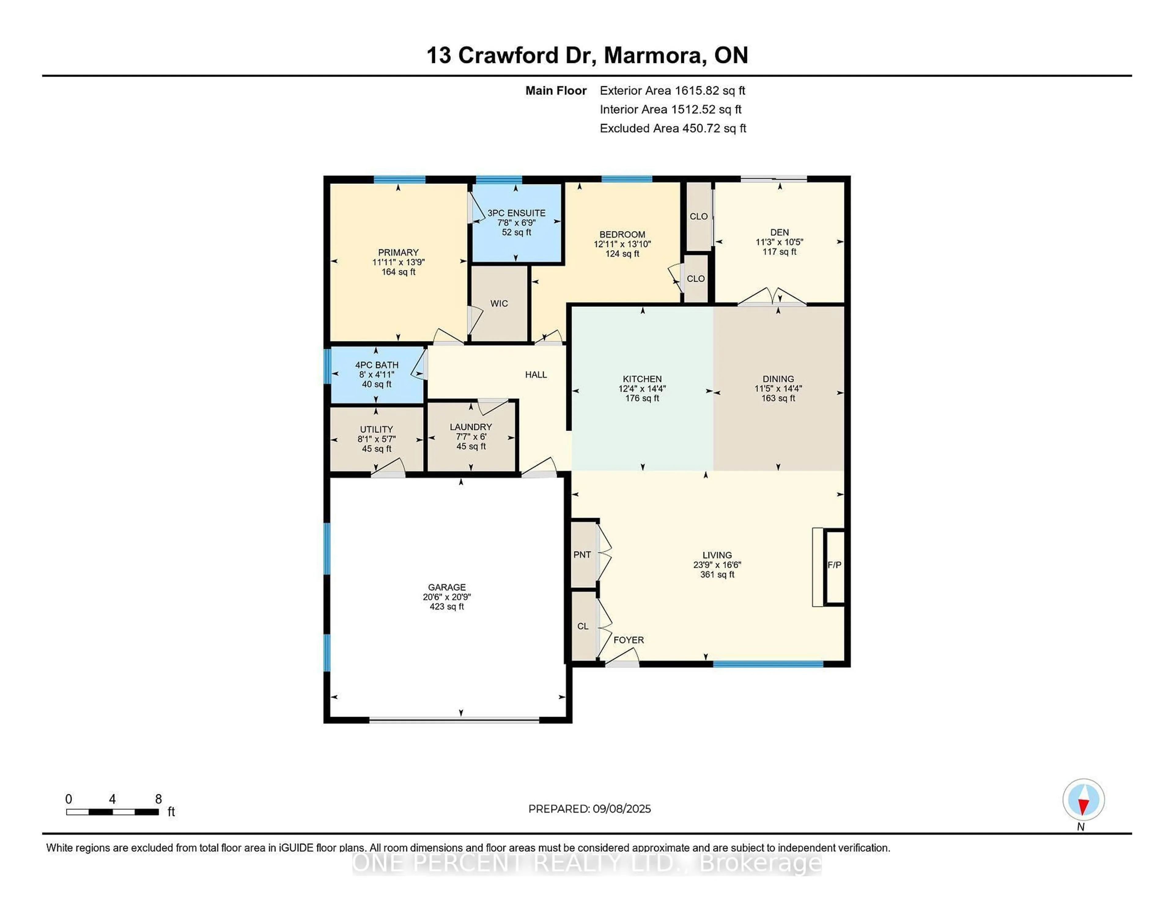Floor plan for 13 Crawford Dr, Limoges Ontario K0K 2M0