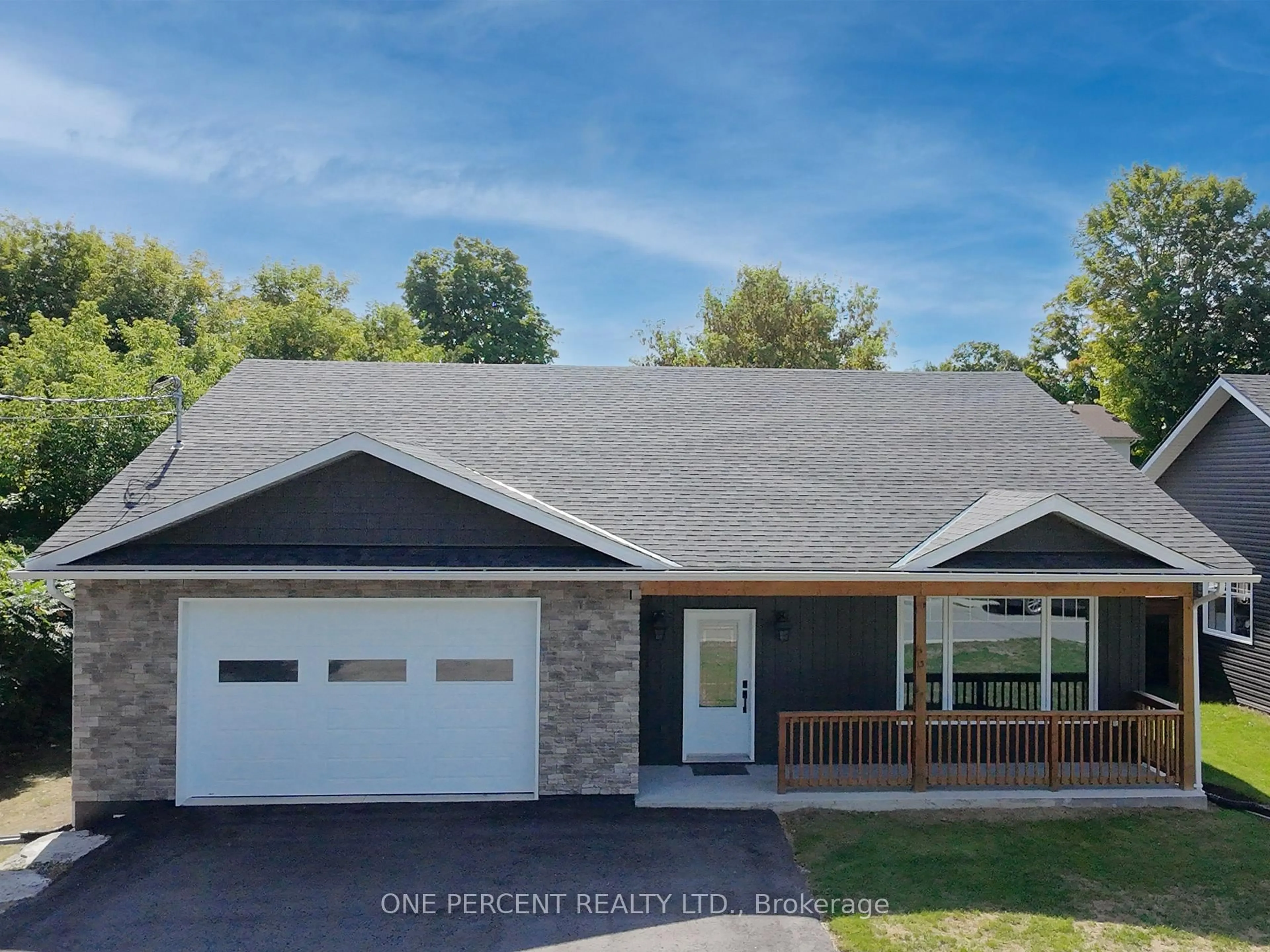 Home with vinyl exterior material, street for 13 Crawford Dr, Limoges Ontario K0K 2M0