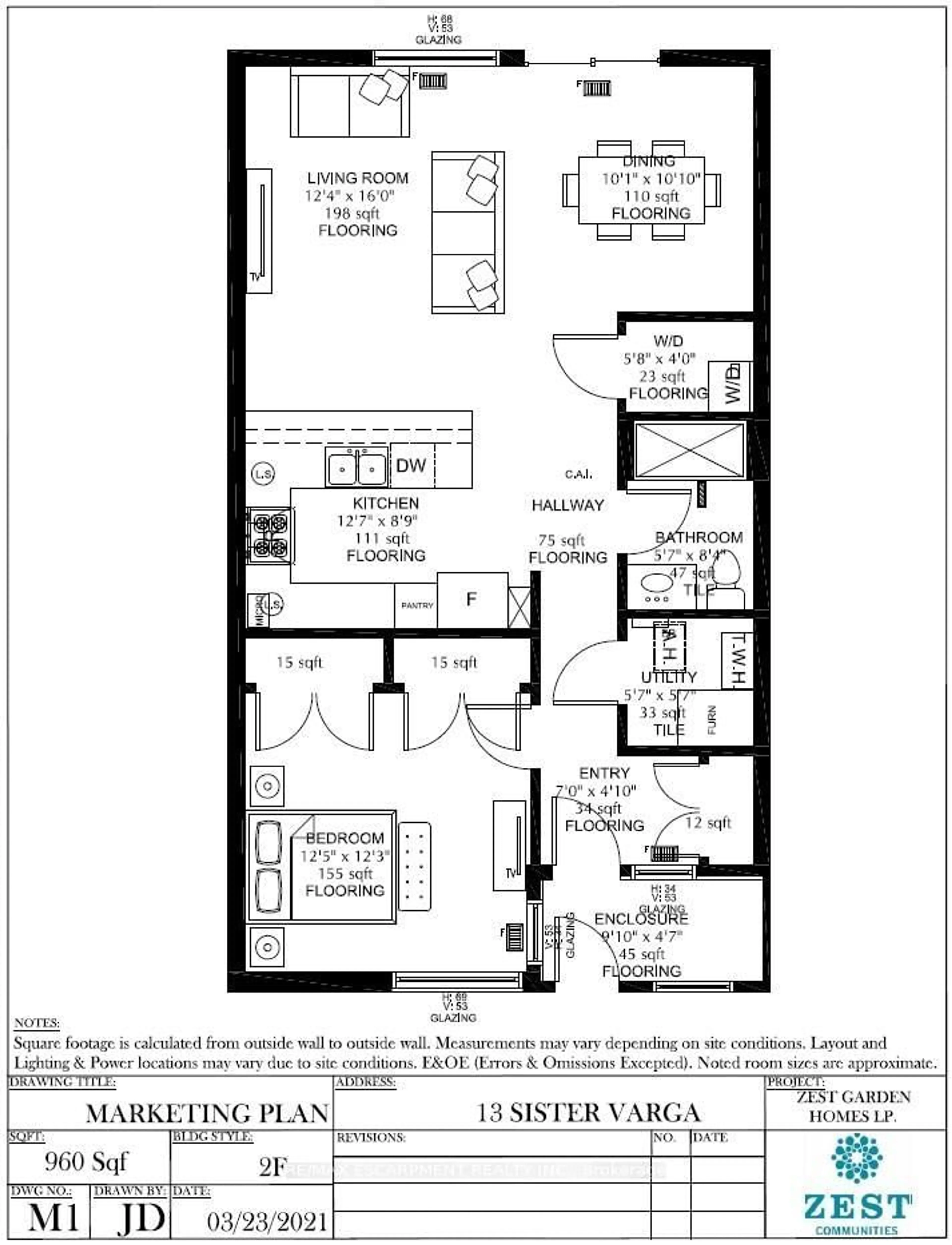 Floor plan for 13 Sister Varga Terr, Hamilton Ontario L9B 1T8
