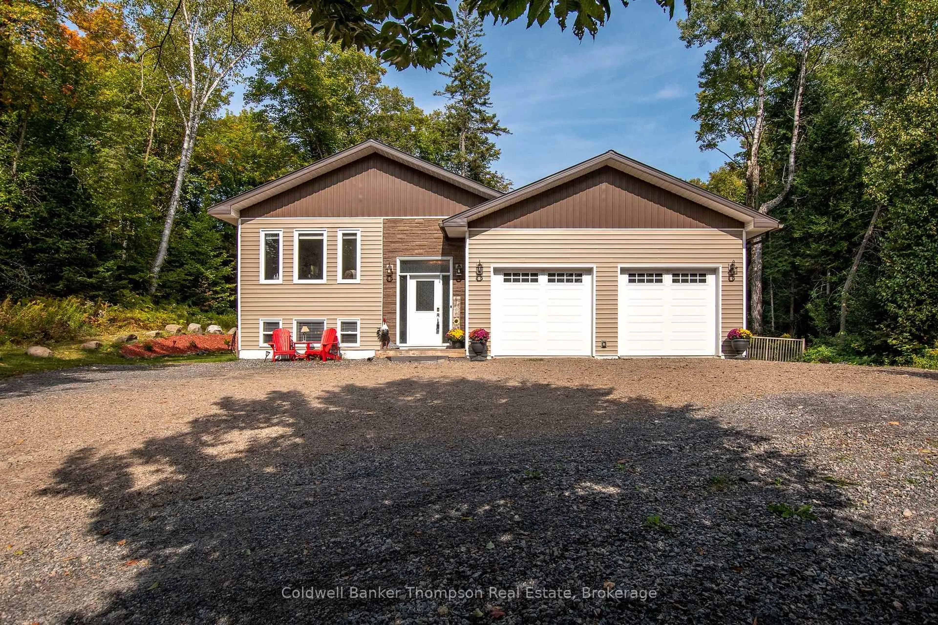 Home with vinyl exterior material, water/lake/river/ocean view for 311 Station Rd, Perry Ontario P0A 1J0