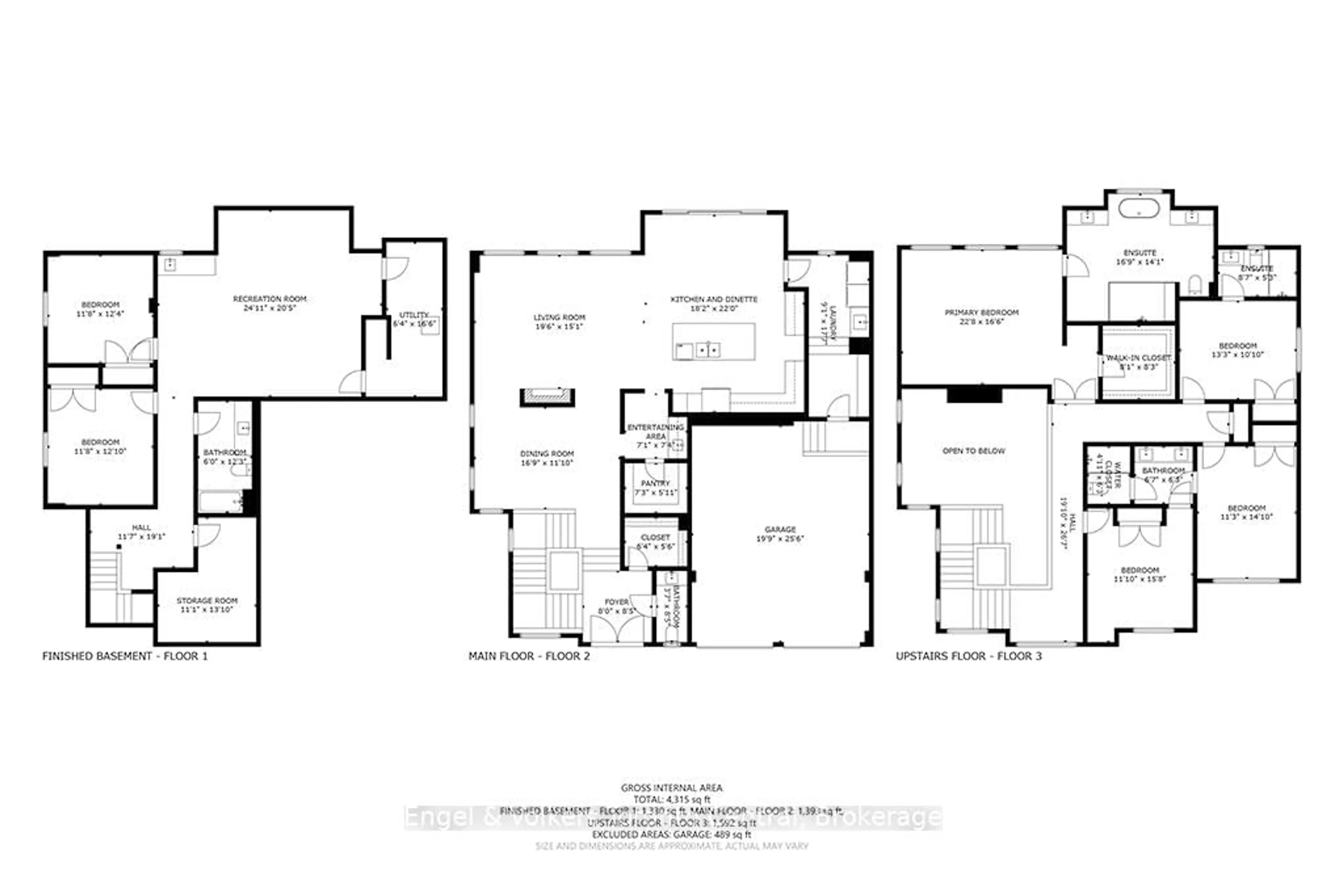 Floor plan for 110 Dorothy Dr, Blue Mountains Ontario N0H 2P0