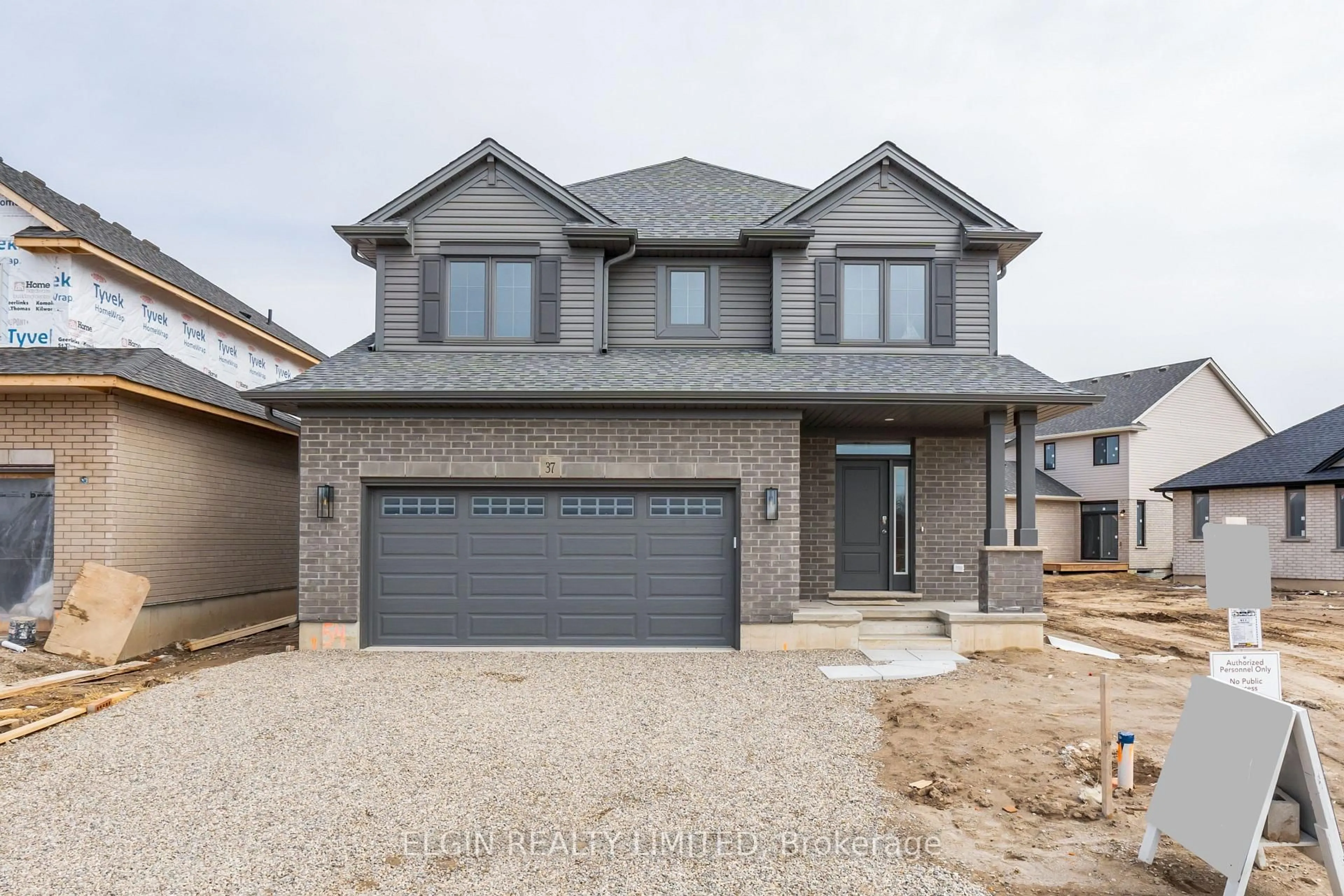 Home with brick exterior material, street for 37 Hemlock Cres, Aylmer Ontario N5H 0C1