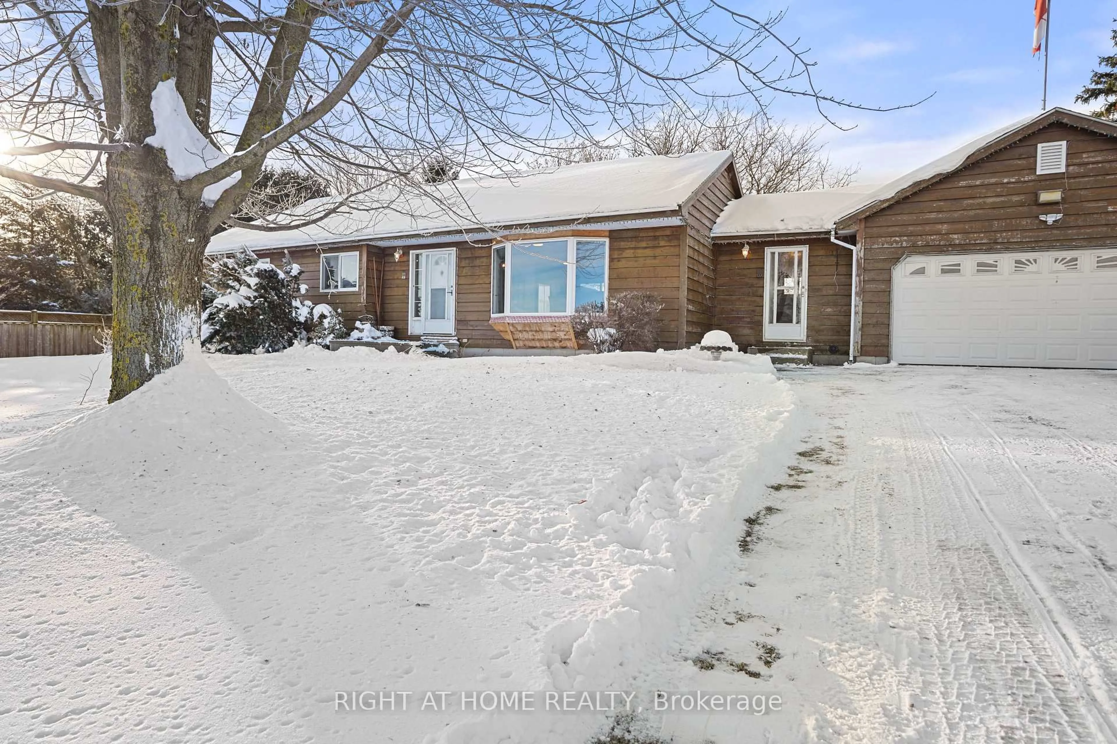 A pic from outside/outdoor area/front of a property/back of a property/a pic from drone, street for 4021 Line 56 Line, Perth East Ontario N0K 1M0