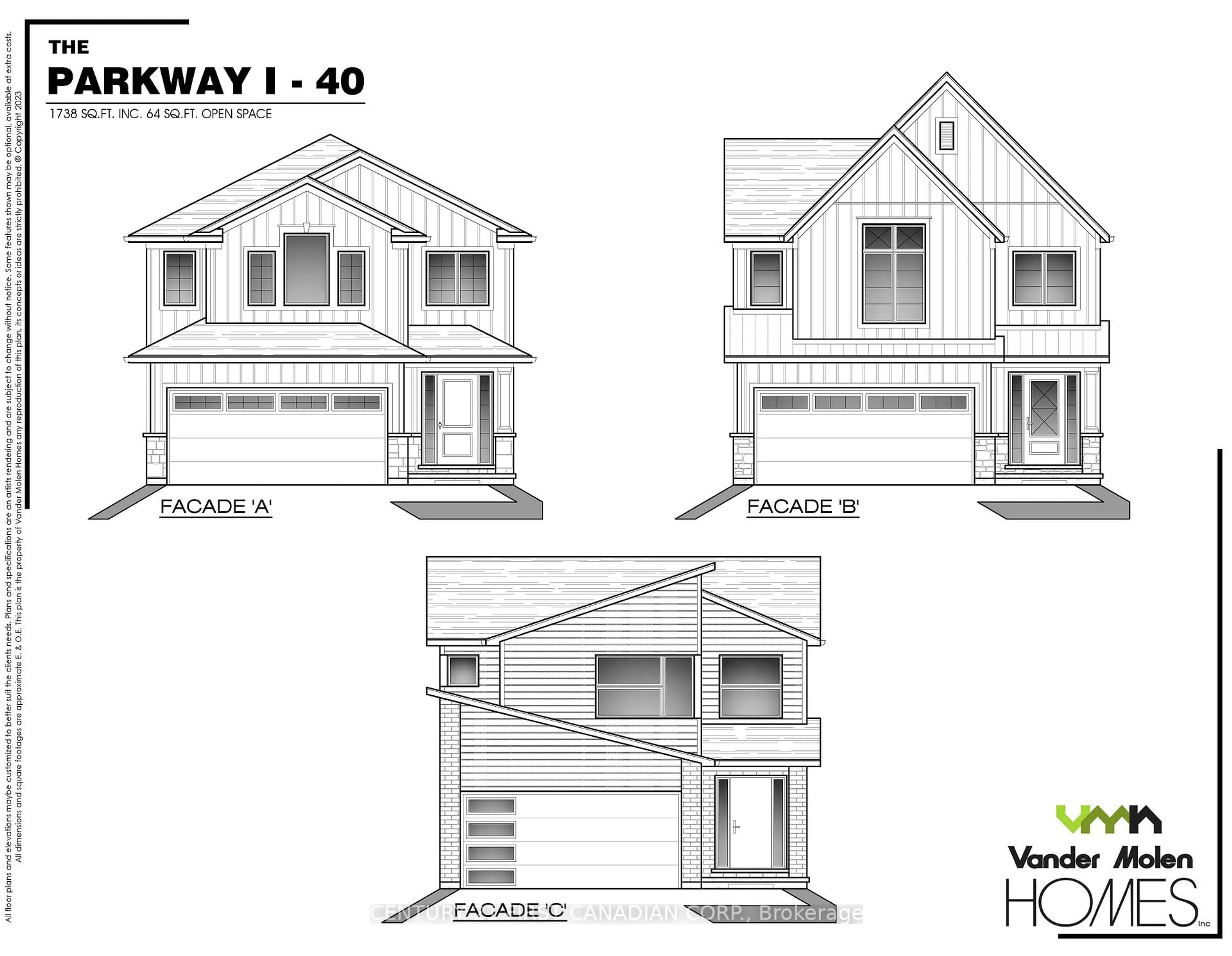 Floor plan for 60 Postma Cres, North Middlesex Ontario N0M 1A0