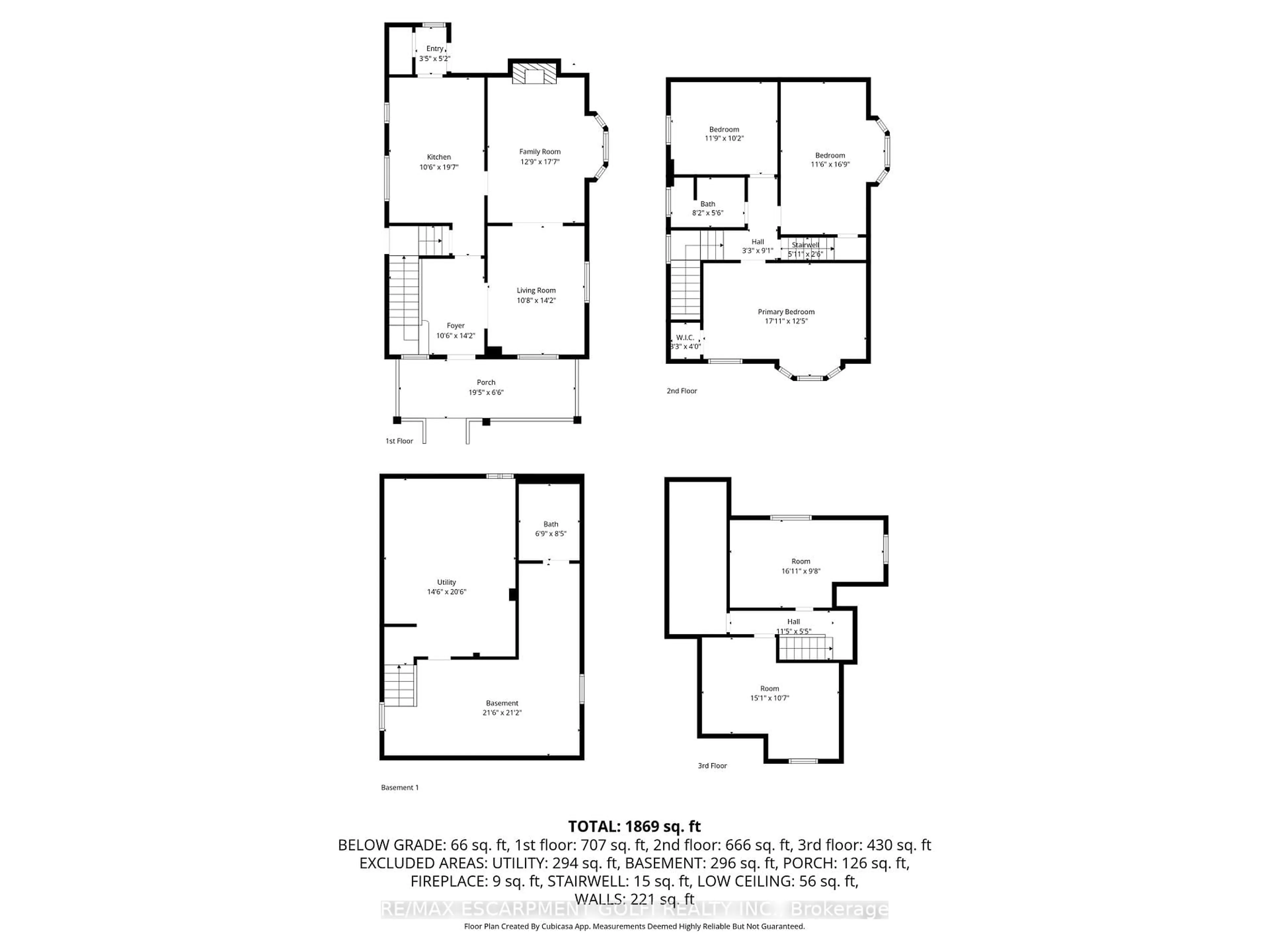 Floor plan for 39 STANLEY St, Norfolk Ontario N3Y 1M3